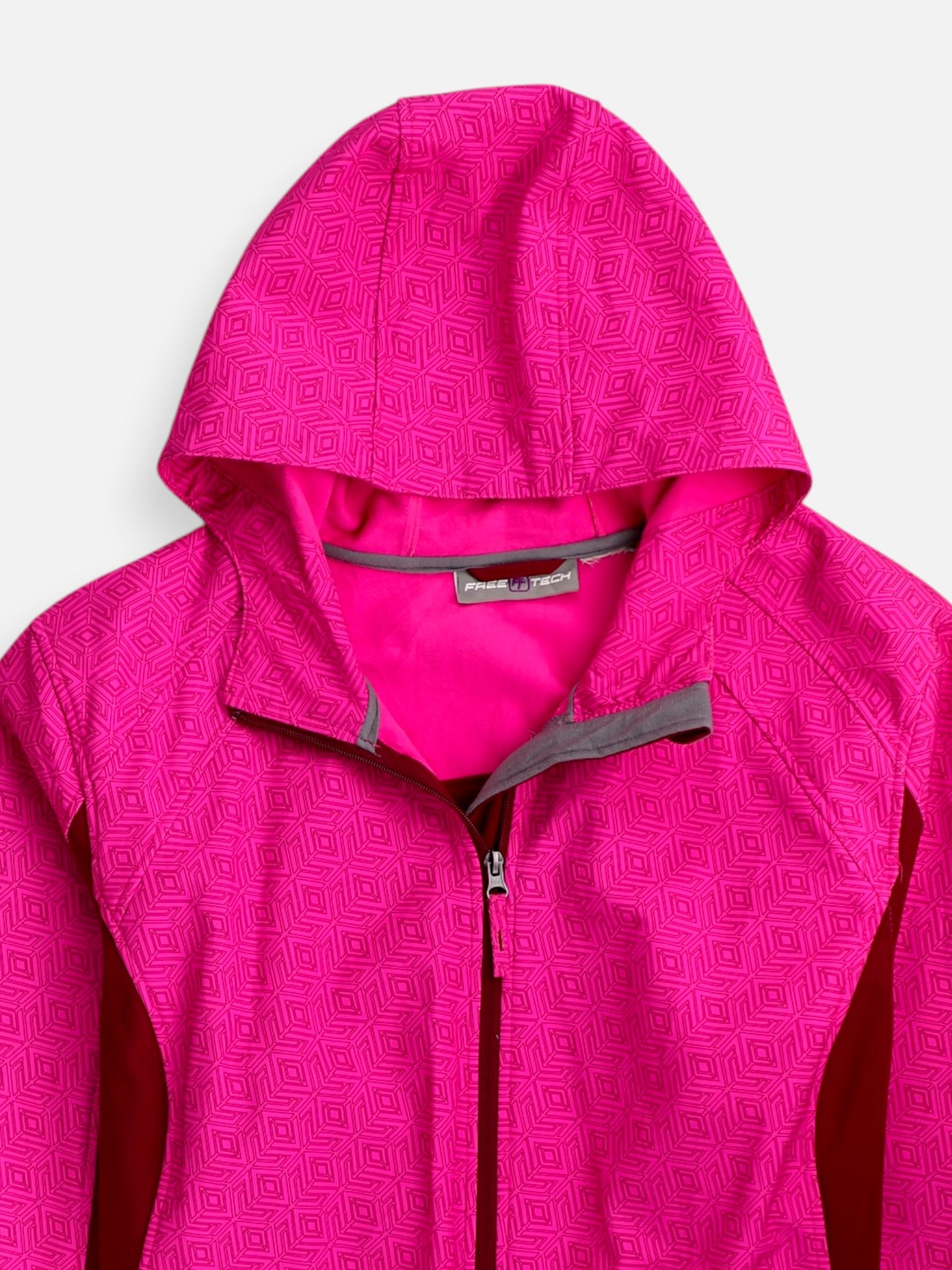 Sudadera Hoodie Color Block - Mujer - 3XL