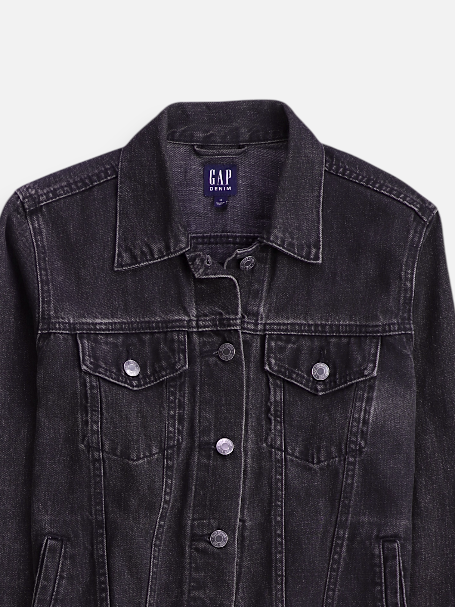 GAP Chaqueta Denim  Basic - Mujer - Medium