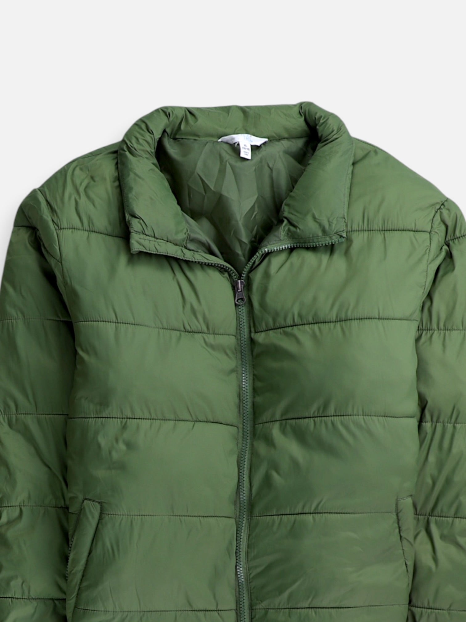 TIME THRU Chaqueta Puffer Impermeable - Mujer - XL