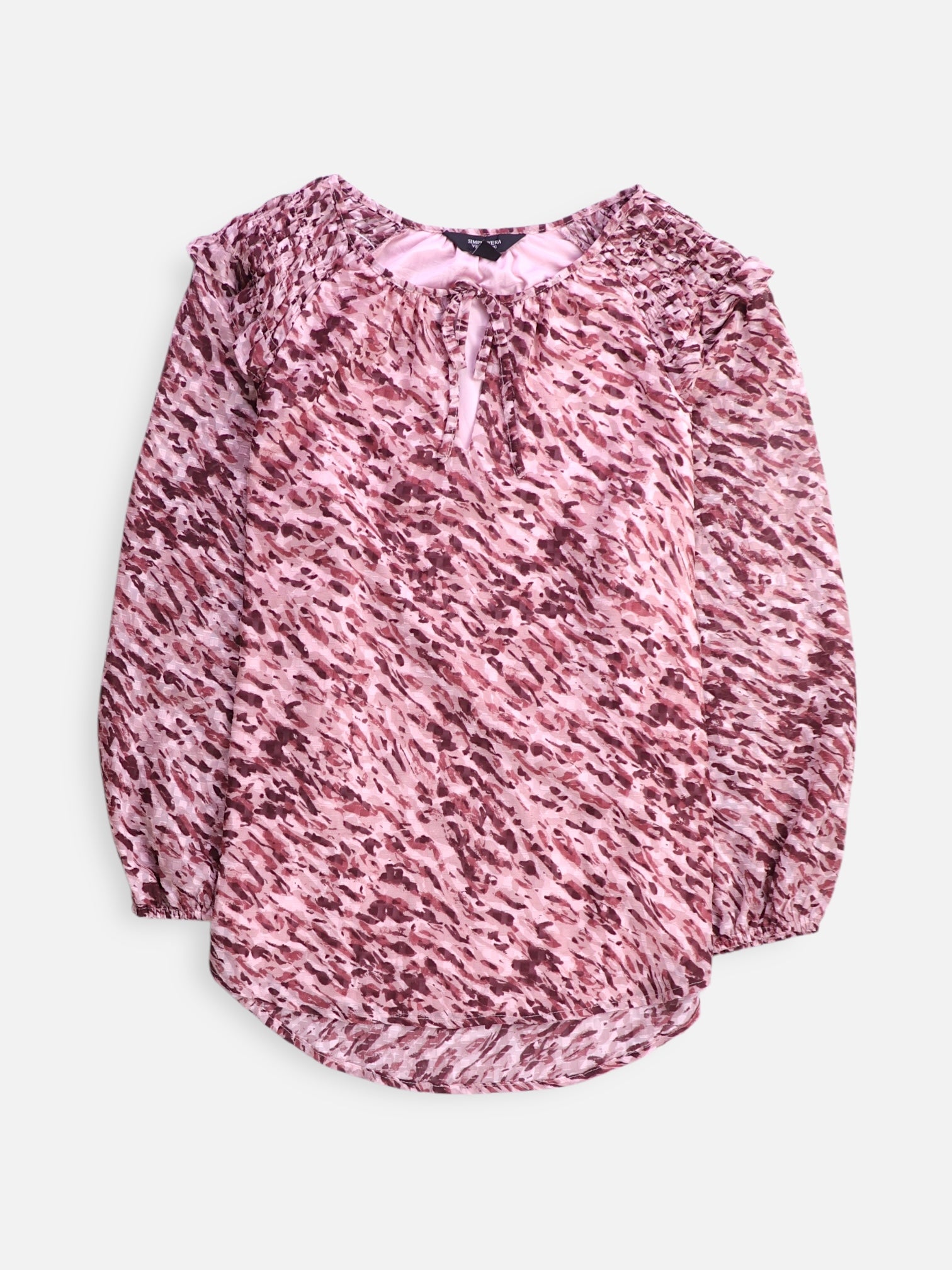 SIMPLY VERA VERAWANG Blusa Casual - Mujer - Small