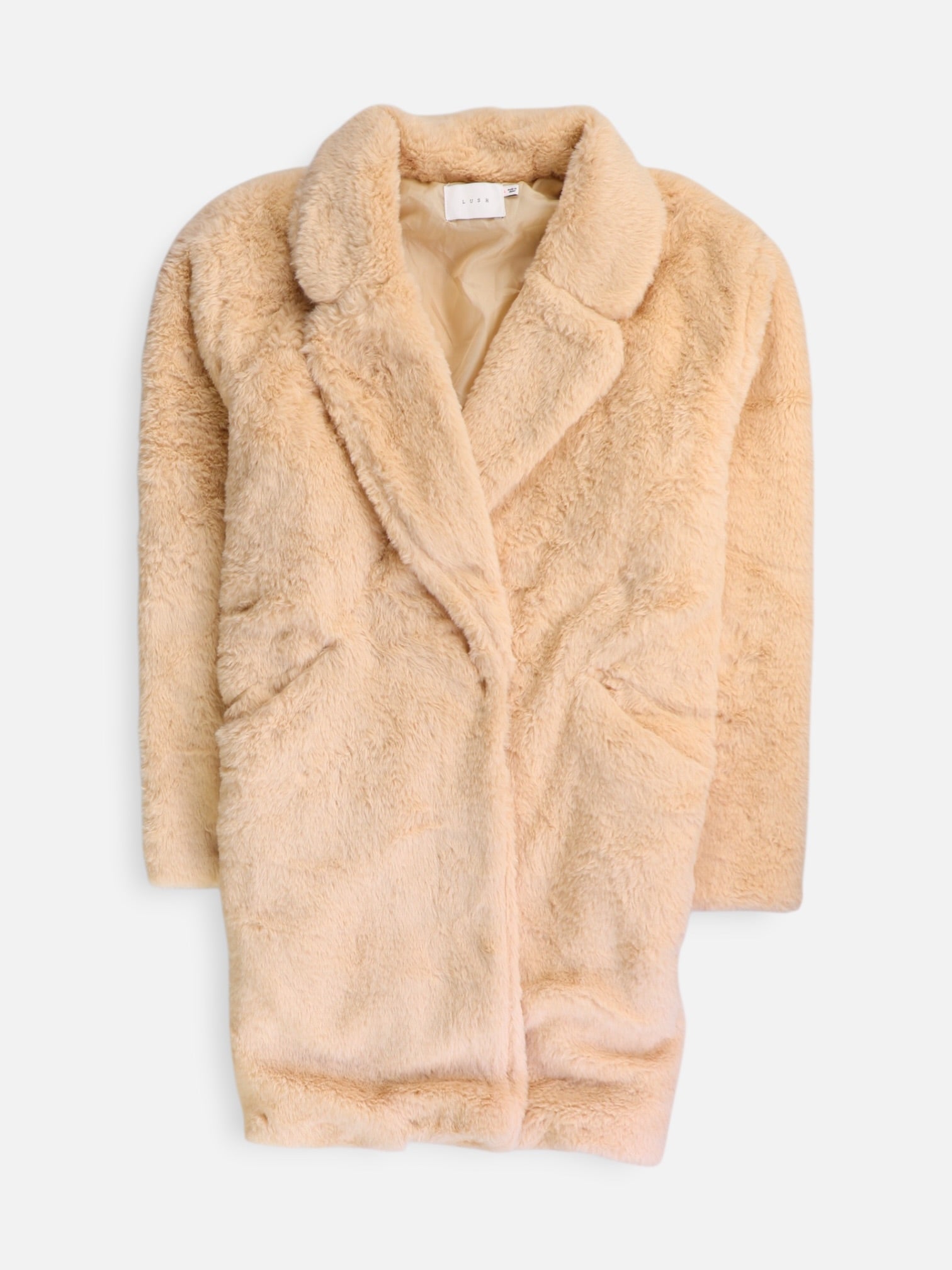Abrigo Casual Teddy - Mujer - Large