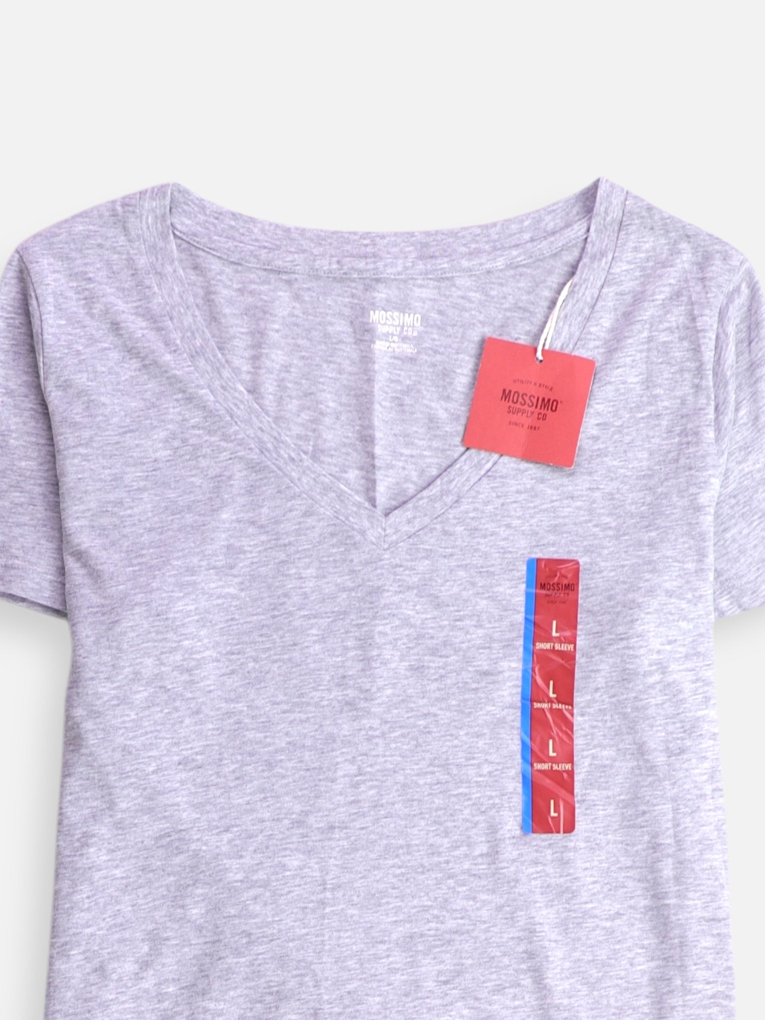 Mossimo Camiseta Basic - Mujer - Large
