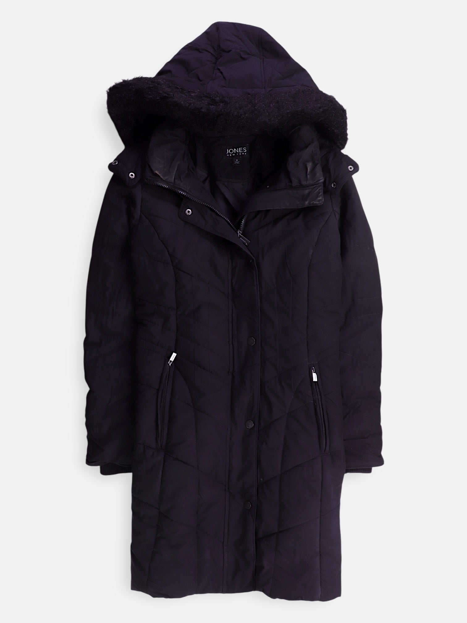 JONES NEW YORK Abrigo Impermeable Puffer - Mujer - Small