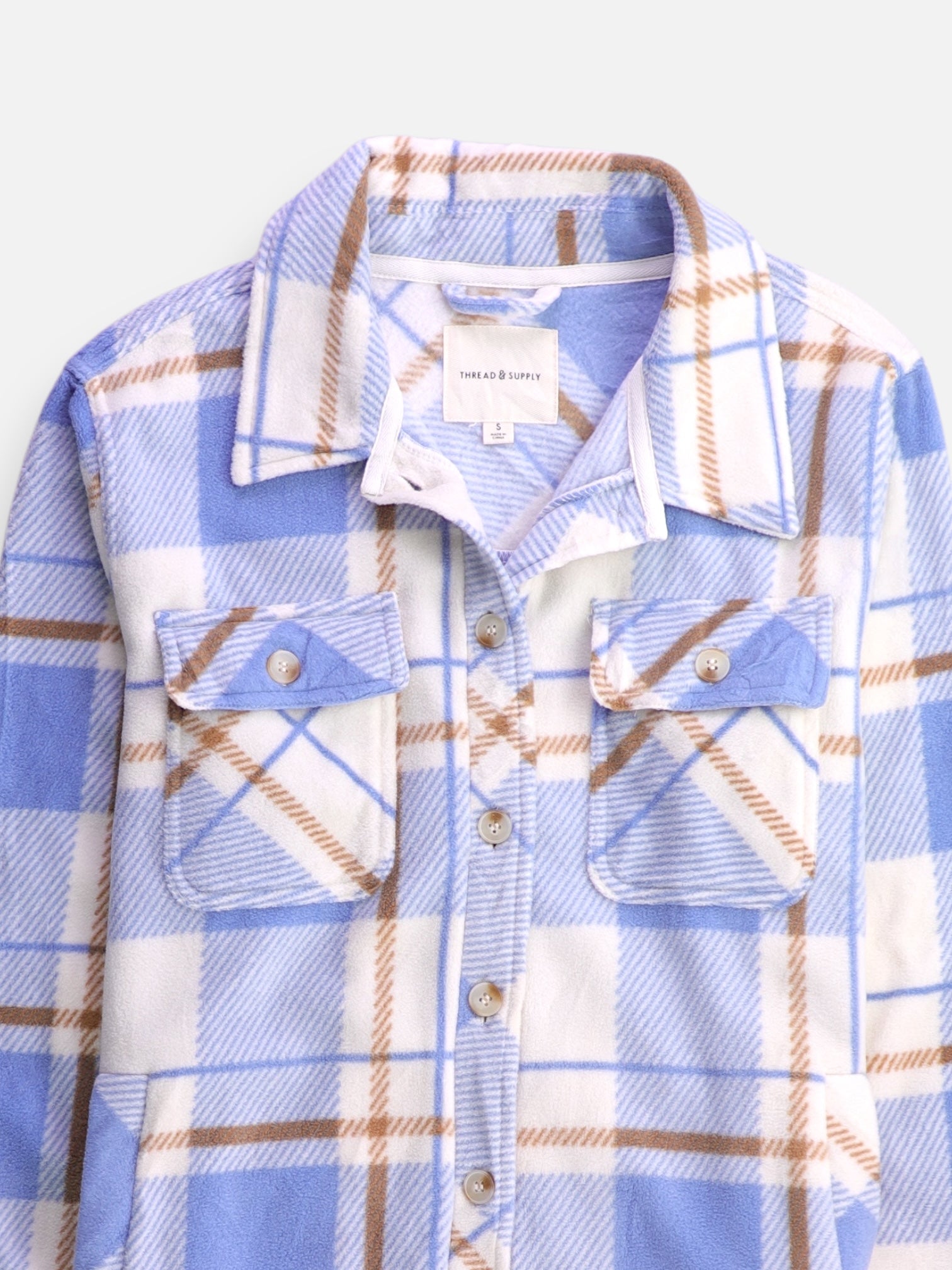 Chaqueta Sobrecamisa Basic - Mujer - Small
