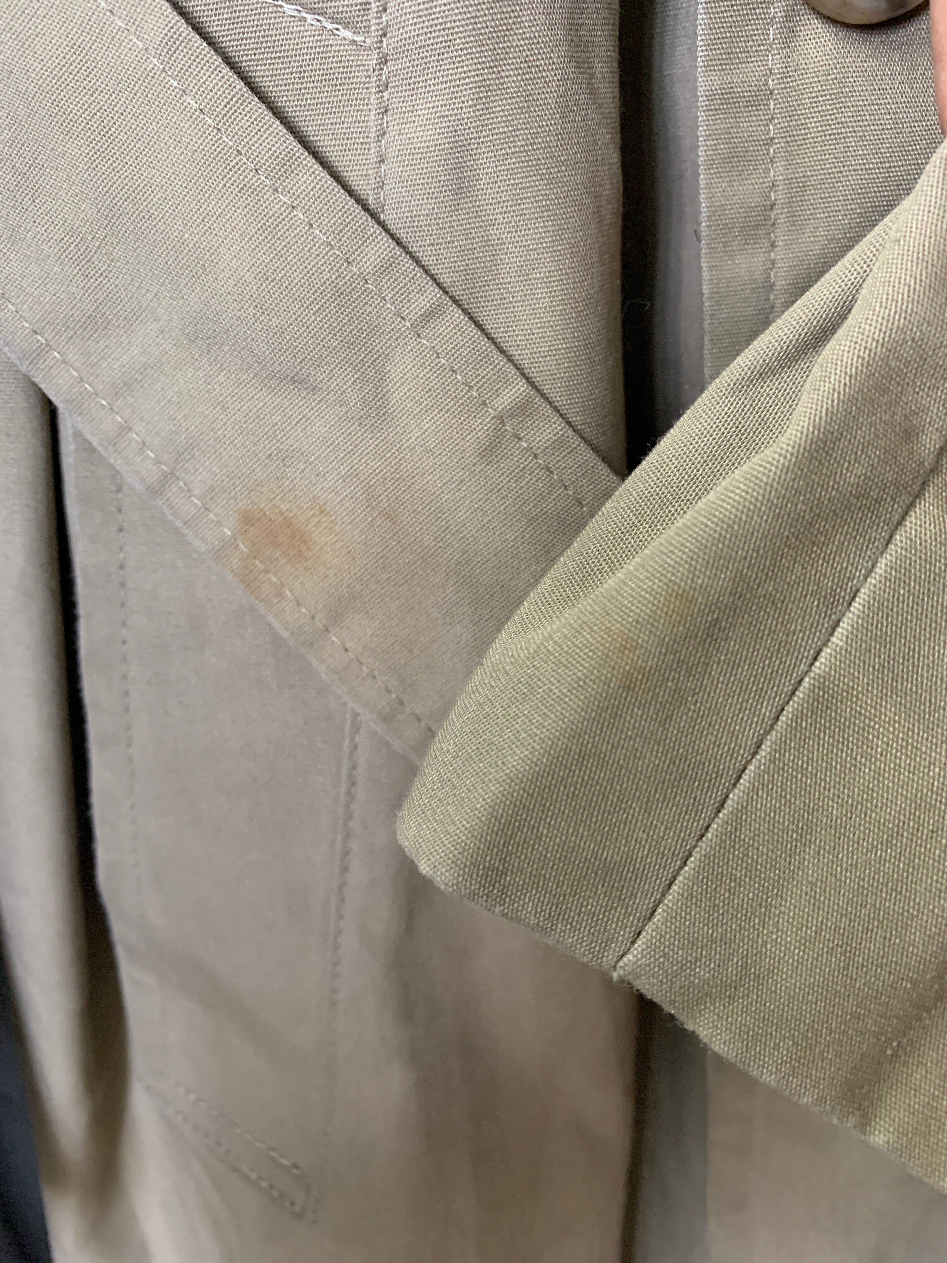 Abrigo Trench Coat Casual - Hombre - 38R