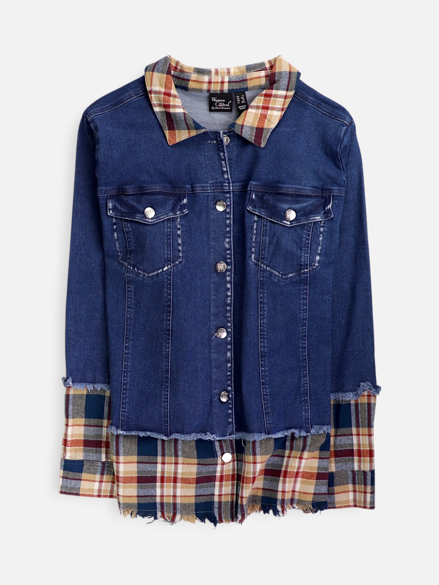 Chaqueta Denim  Basic - Mujer - 1xl