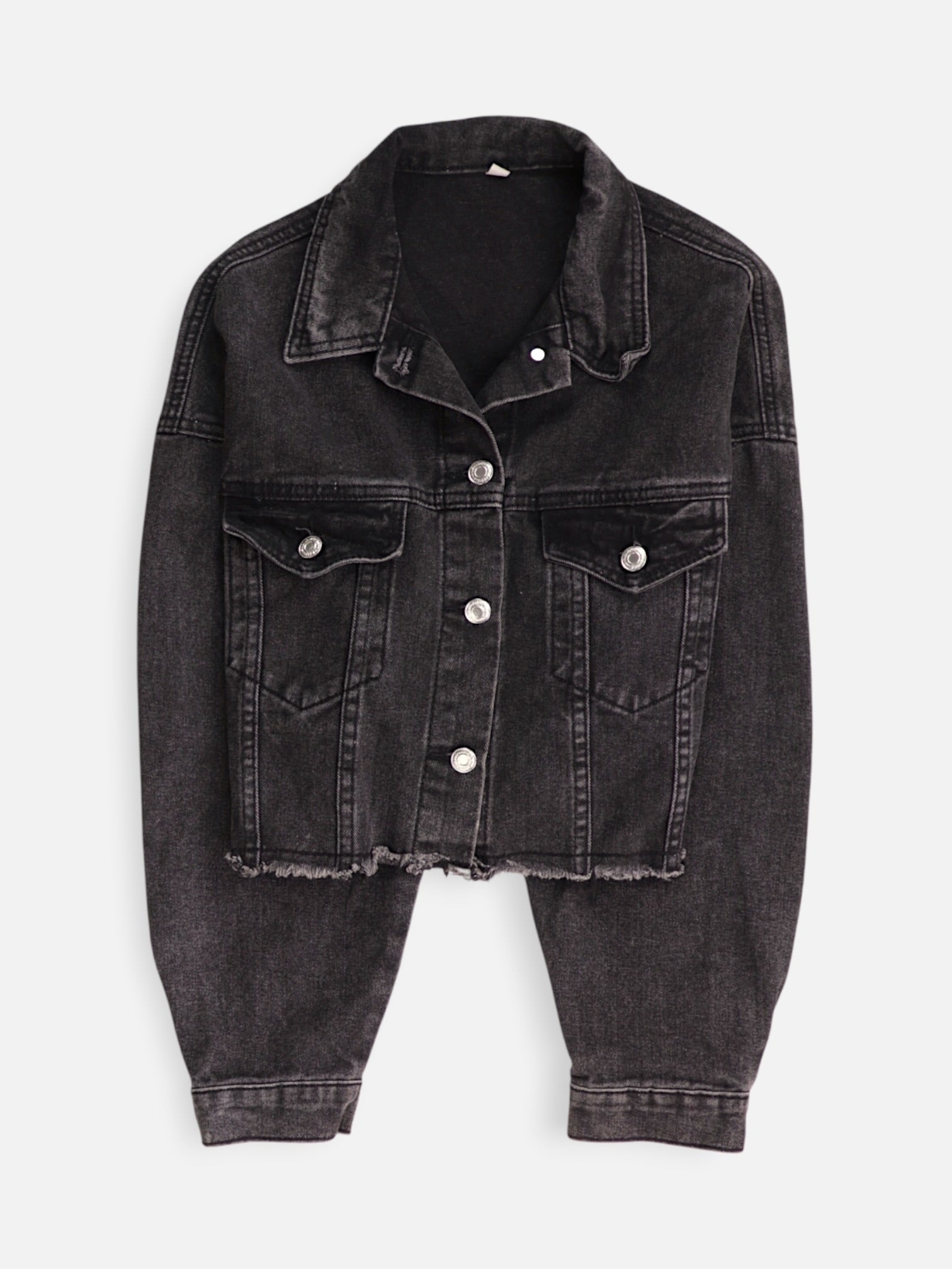 Chaqueta Denim  Crop Top - Mujer - Small