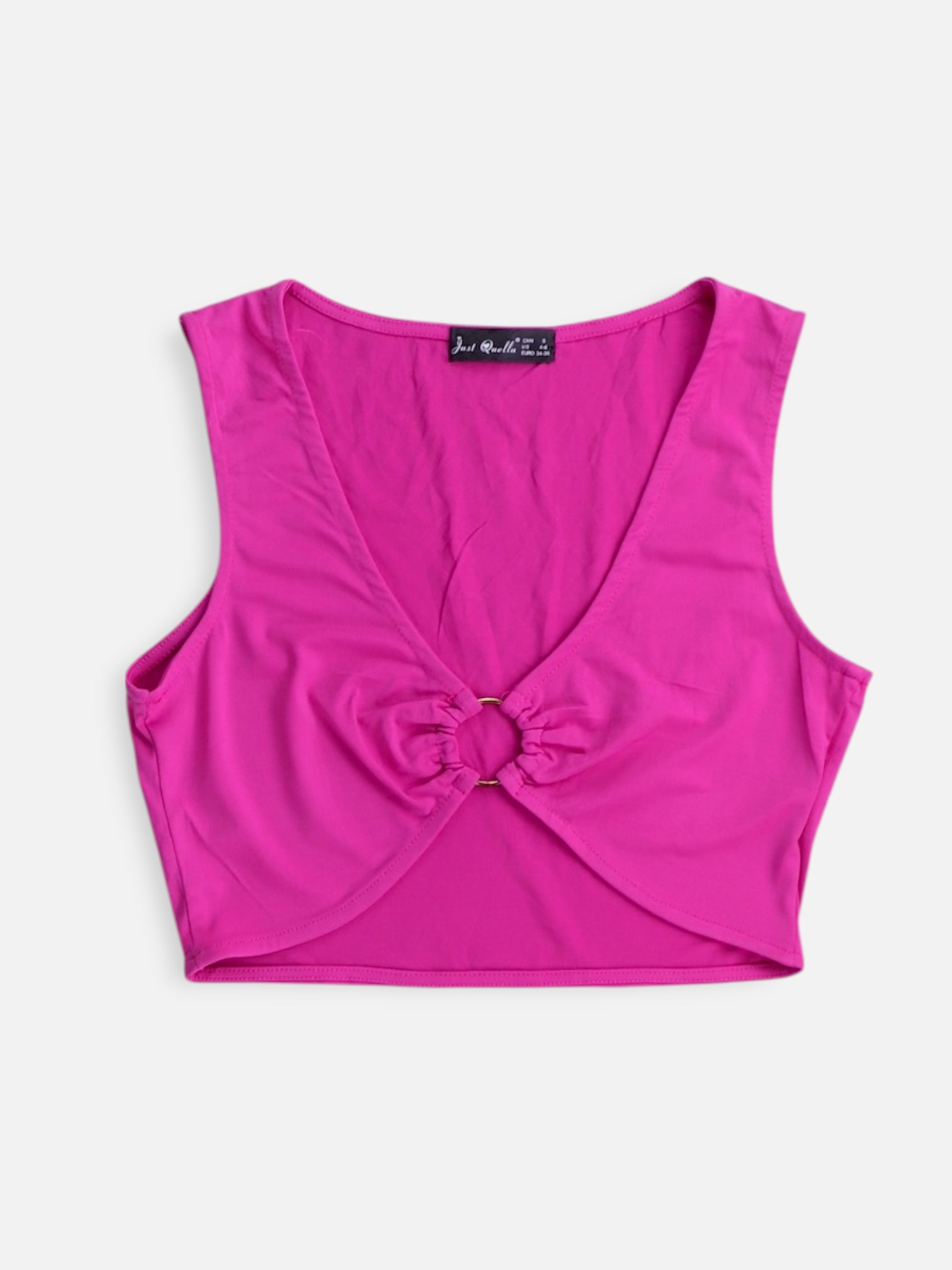 Blusa Crop Top - Mujer - Small