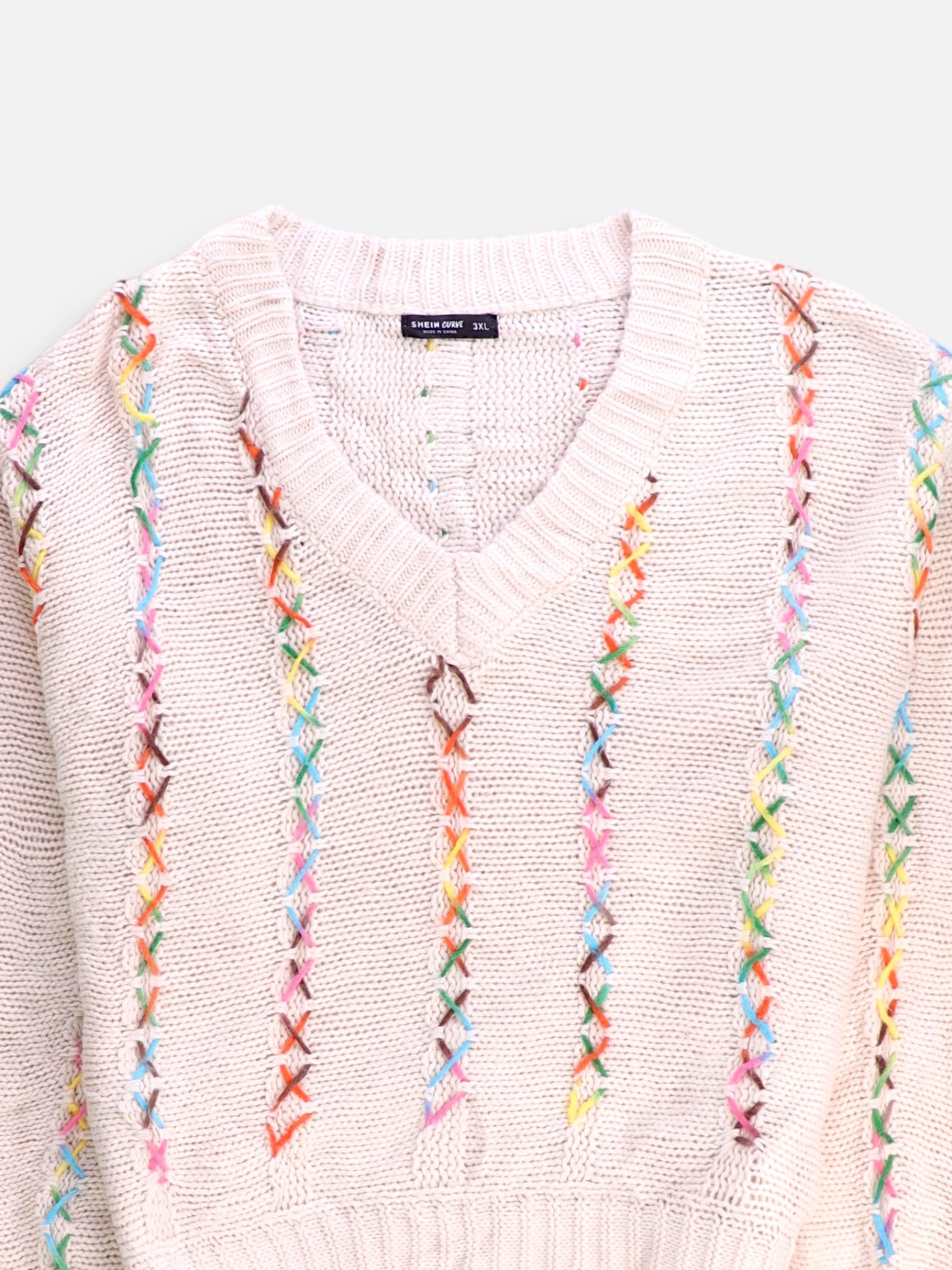 SHEIN Sueter Knit Casual - Mujer - 3XL