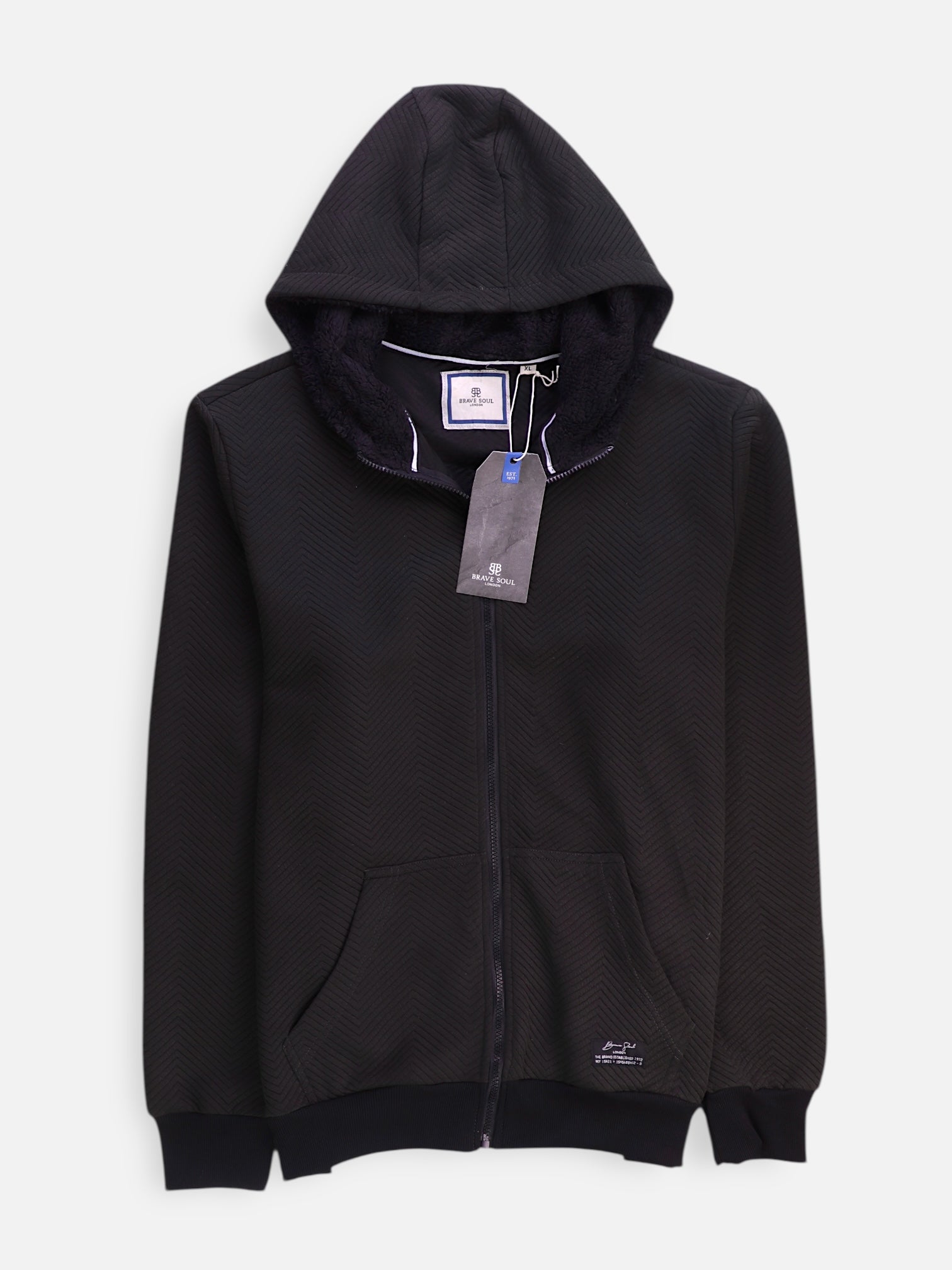 Sudadera Hoodie Basic - Hombre - XL