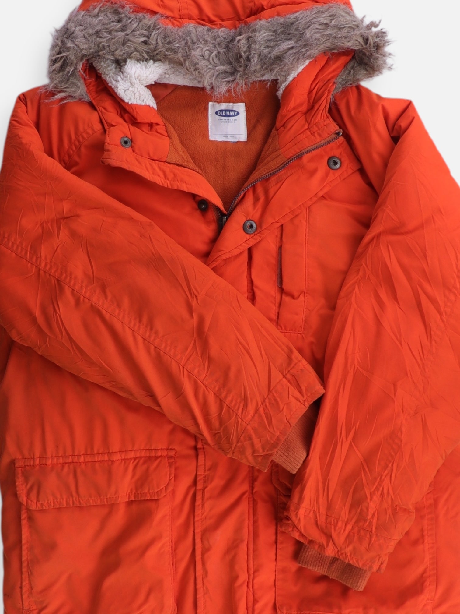 Old Navy Chaqueta Impermeable Basic - Niño - Medium - 7-8Y (Años)