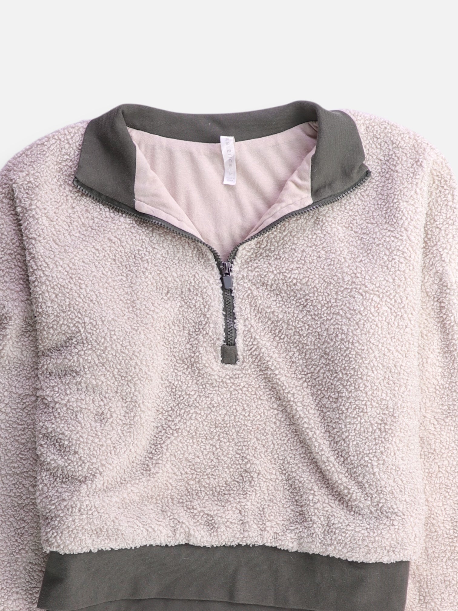 Sueter Fleece Crop Top - Mujer - Medium