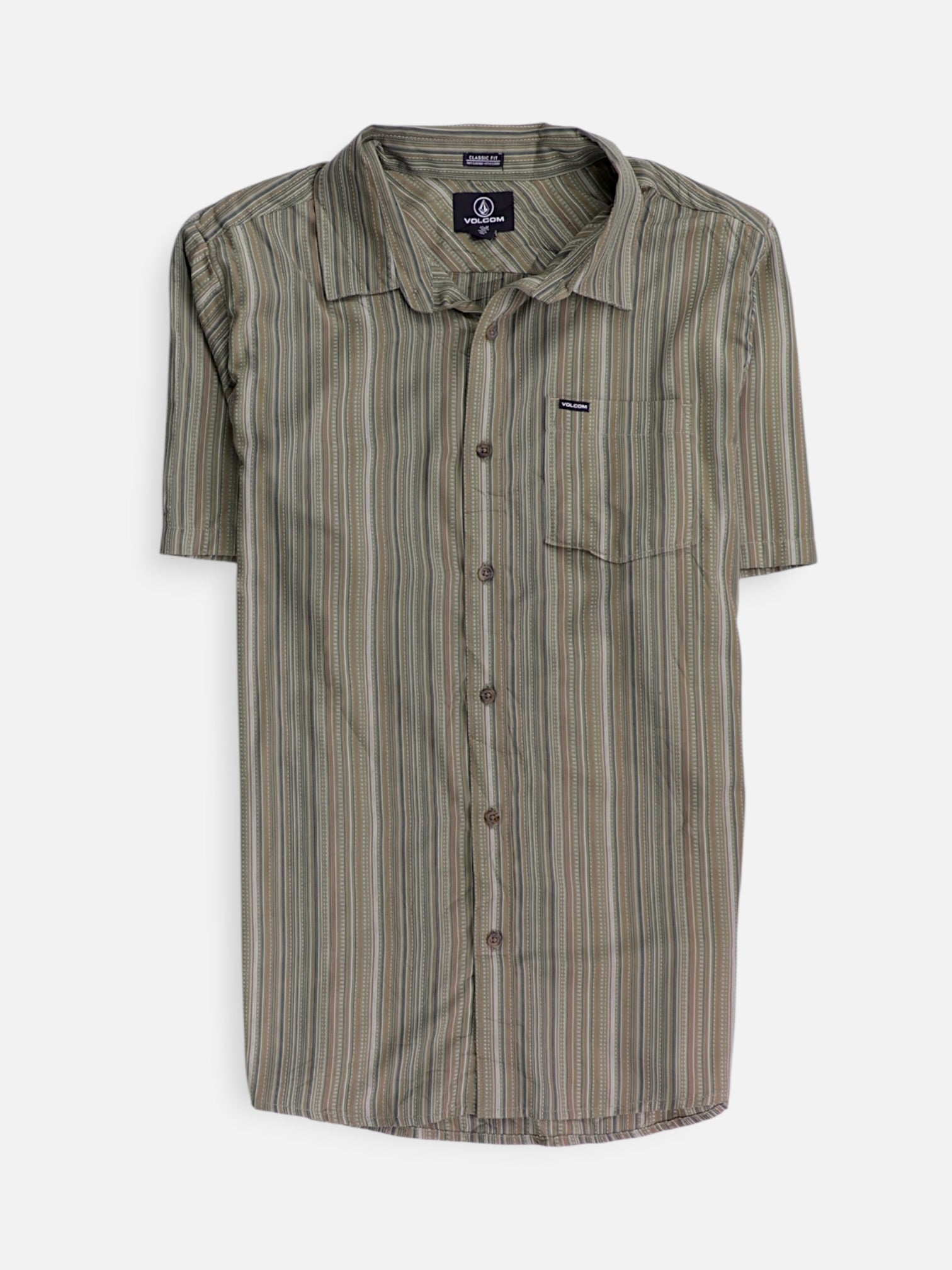 Volcom  Camisa Casual - Hombre - Medium