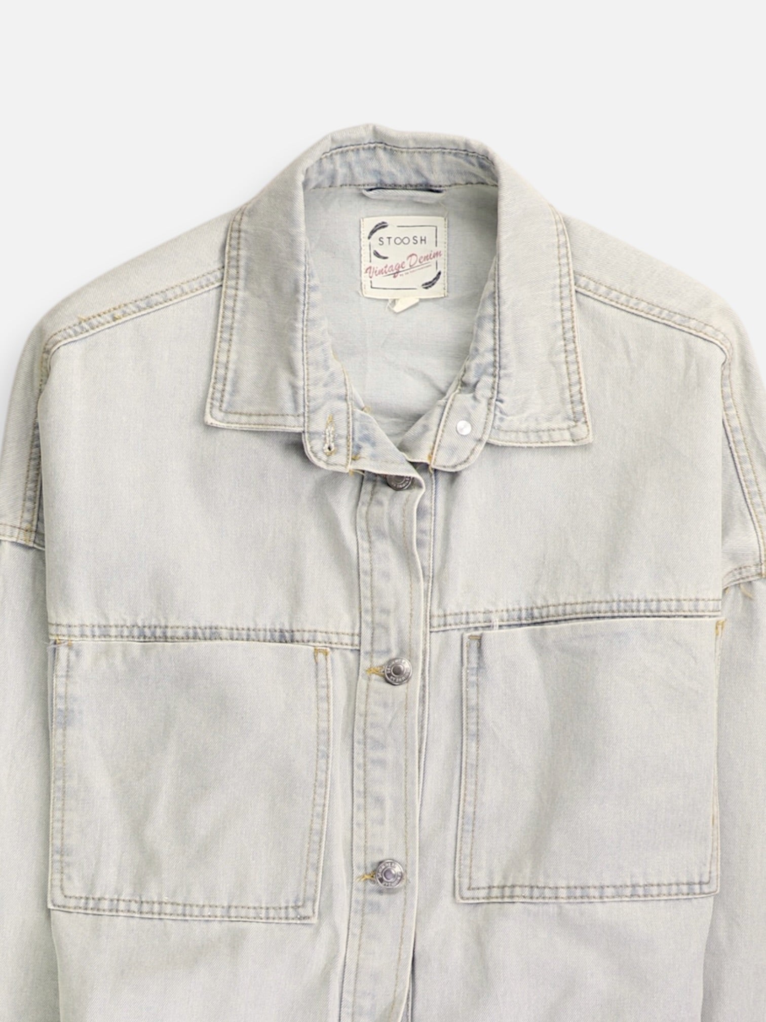 Chaqueta Denim  Basic - Mujer - Large