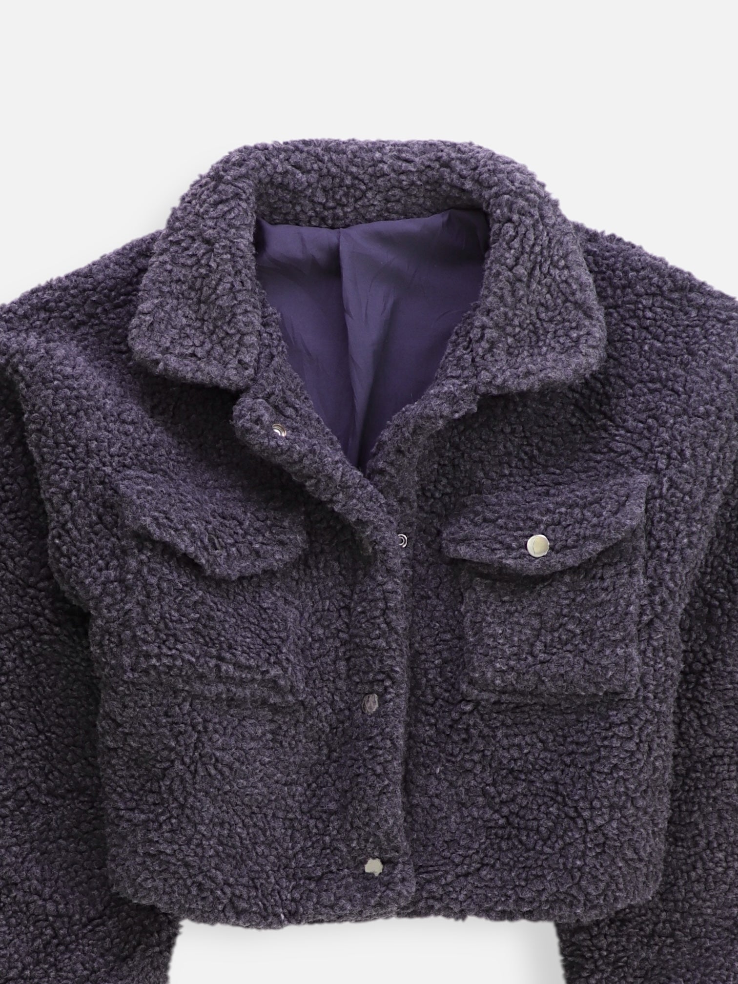 SHEIN Chaqueta Casual Teddy - Mujer - Small