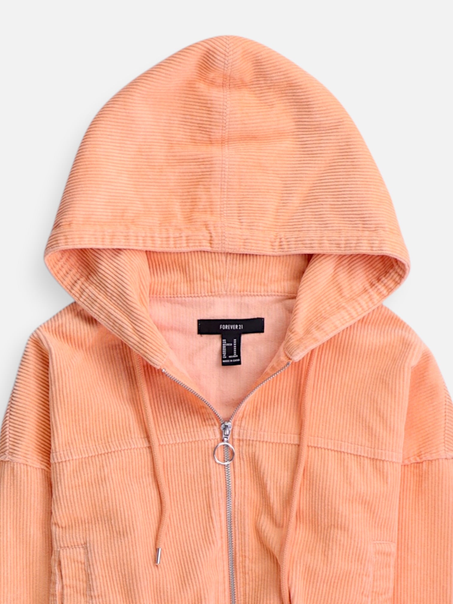 Forever 21 Chaqueta Casual Corduroy - Mujer - Medium