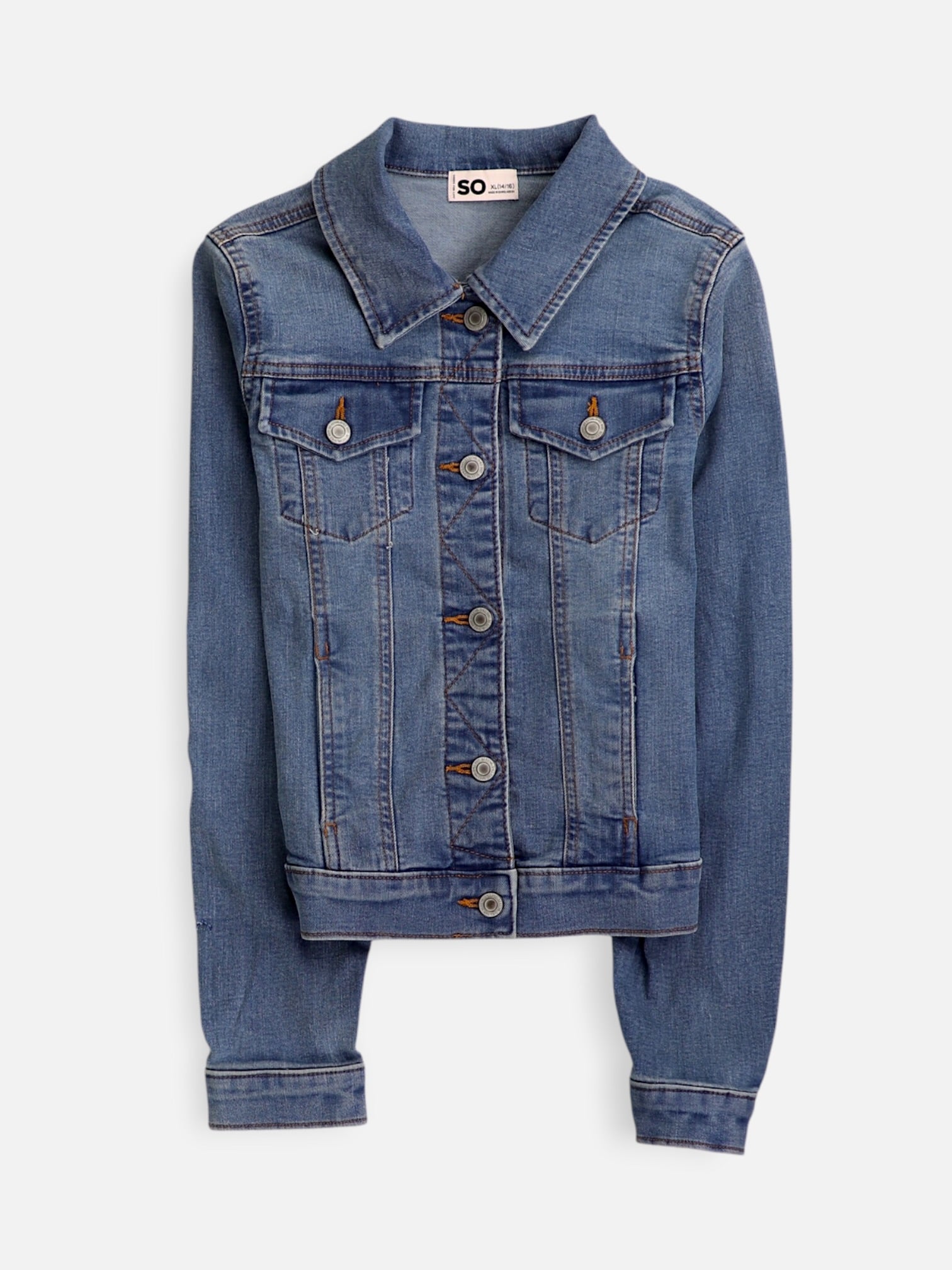 Chaqueta Denim  Basic - Niña - XL - 14-16Y (Años)