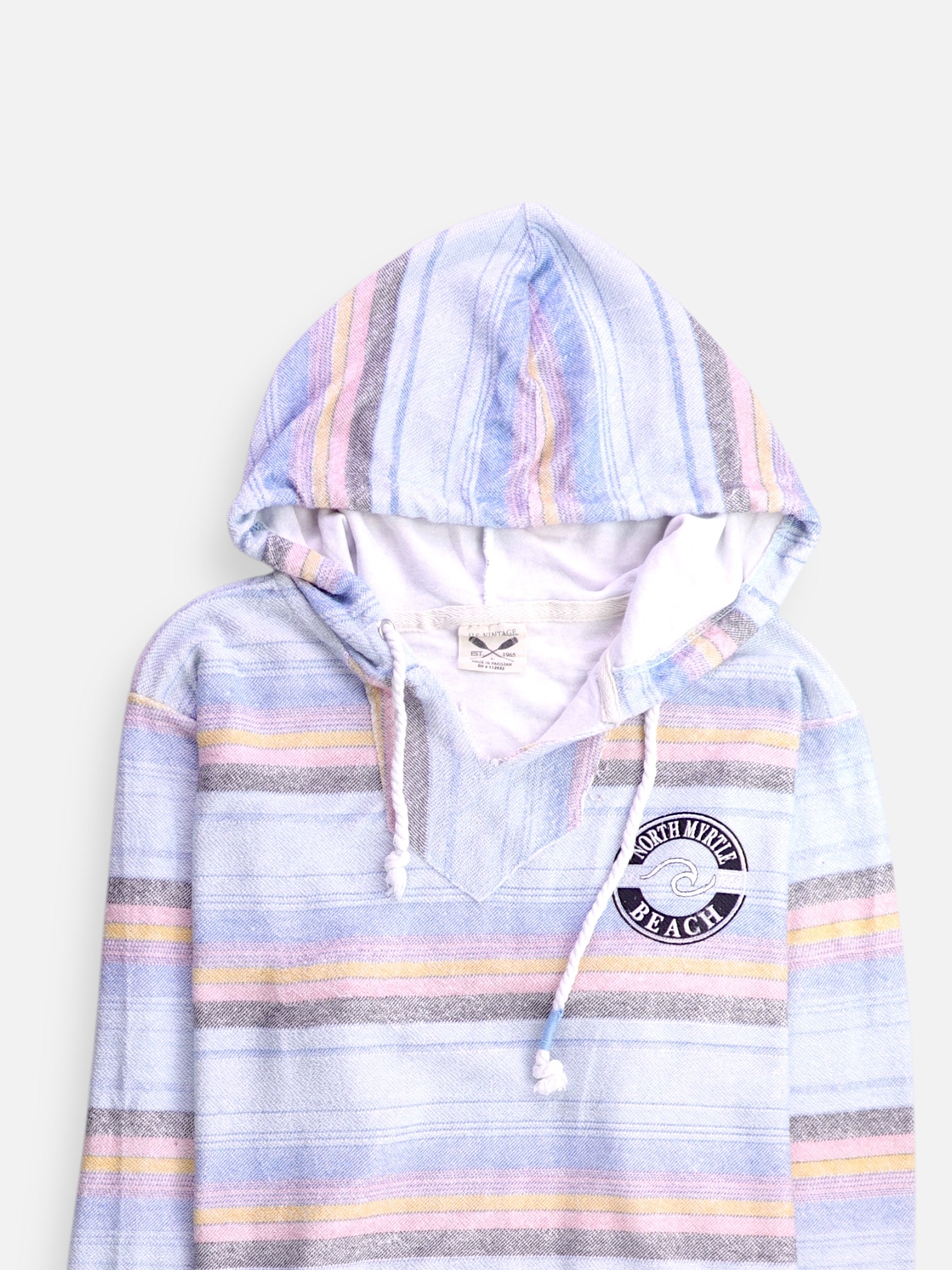 Sudadera Hoodie Color Block - Hombre - Large