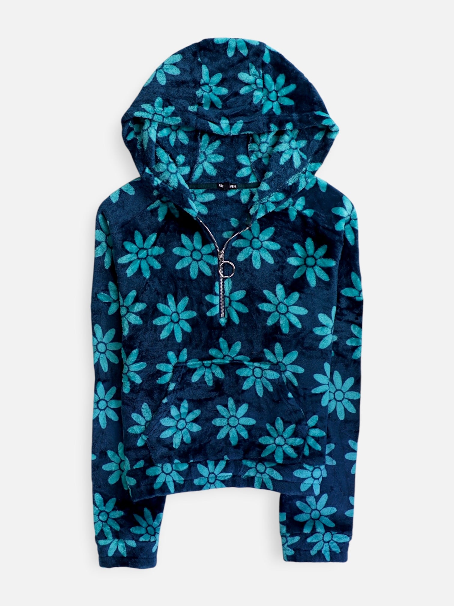 Sudadera Hoodie Teddy - Mujer - Large