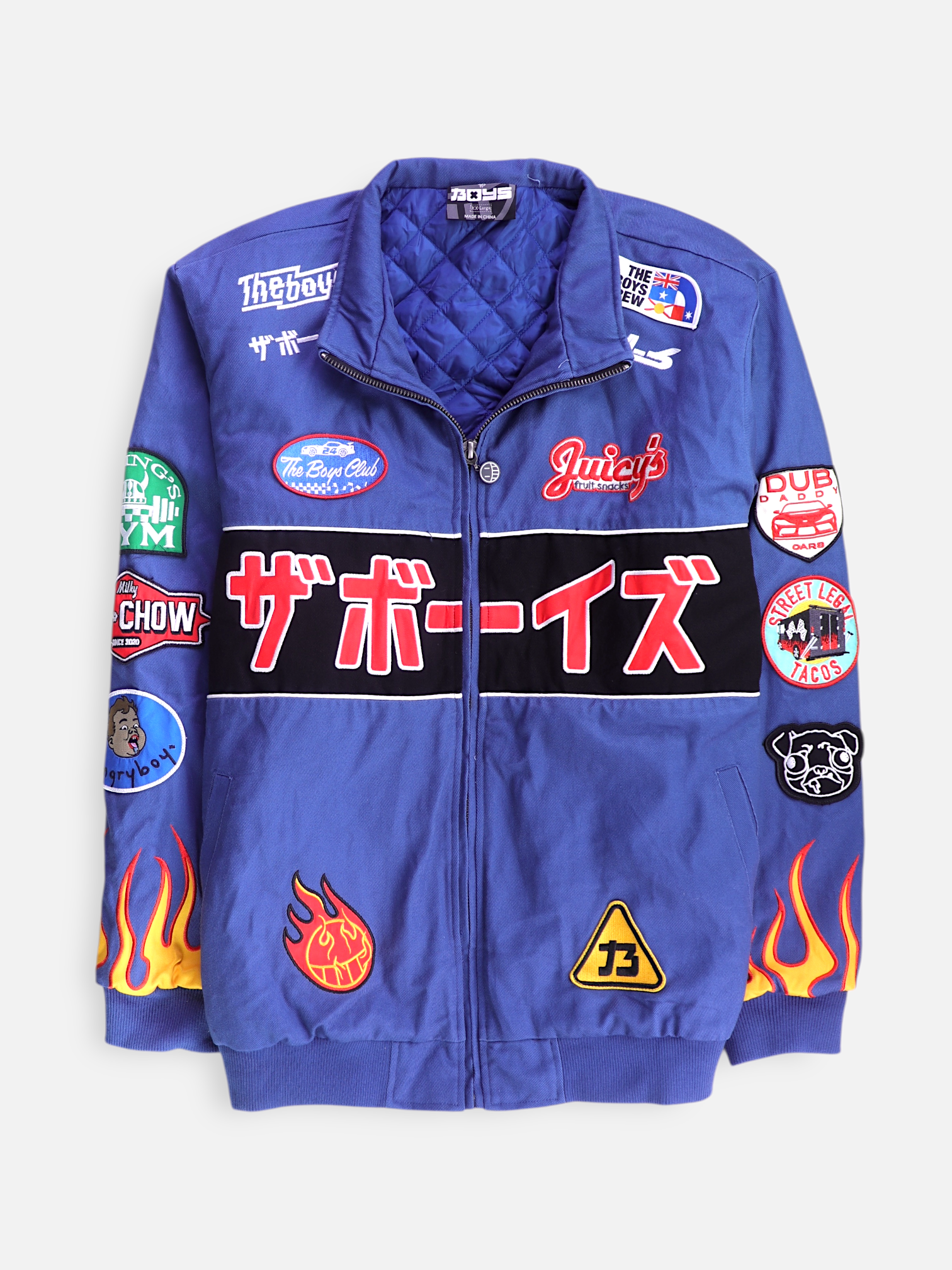 Chaqueta Bomber  Racing - Hombre - 2XL