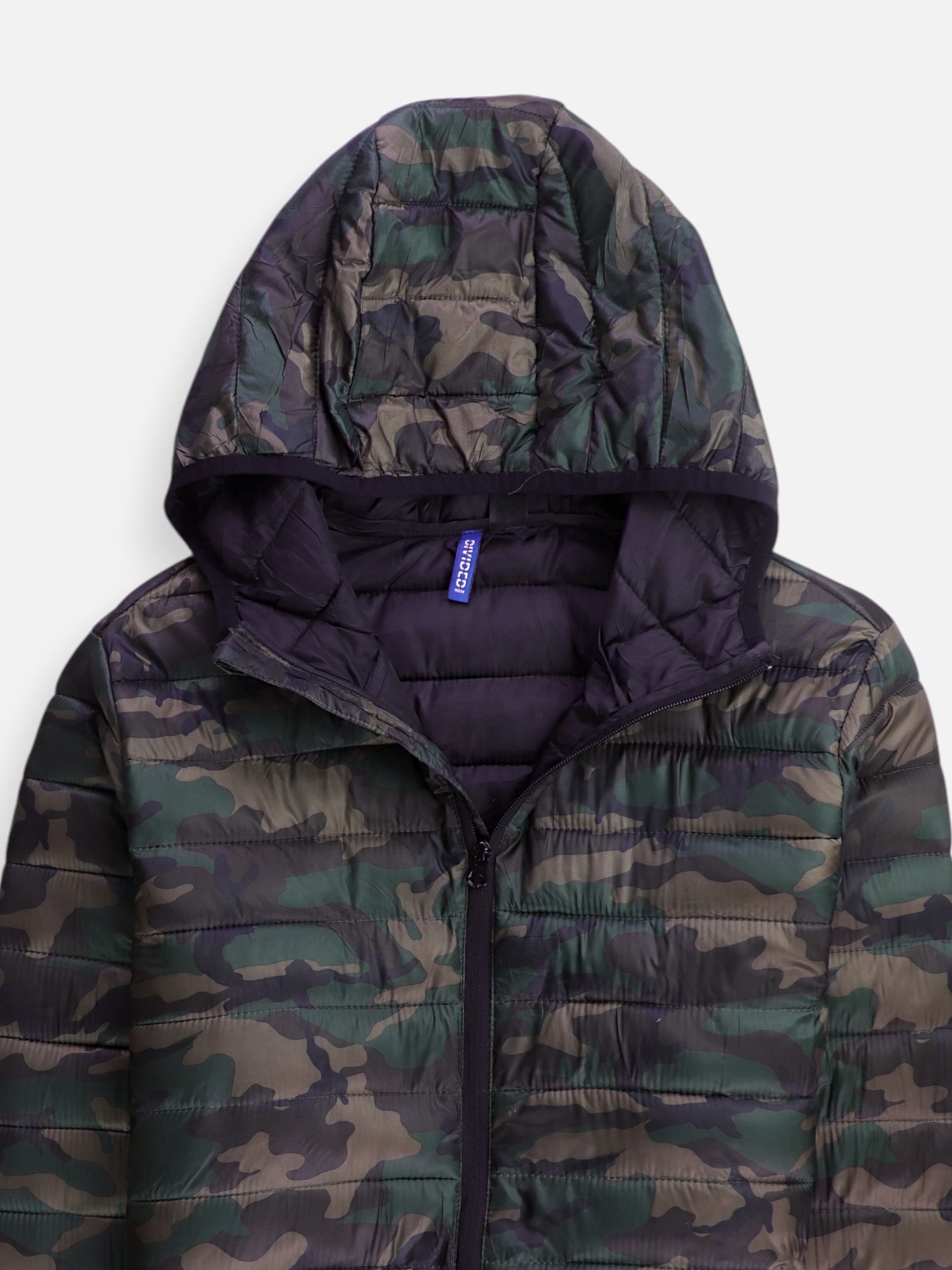H&M Chaqueta Puffer Impermeable - Hombre - Large