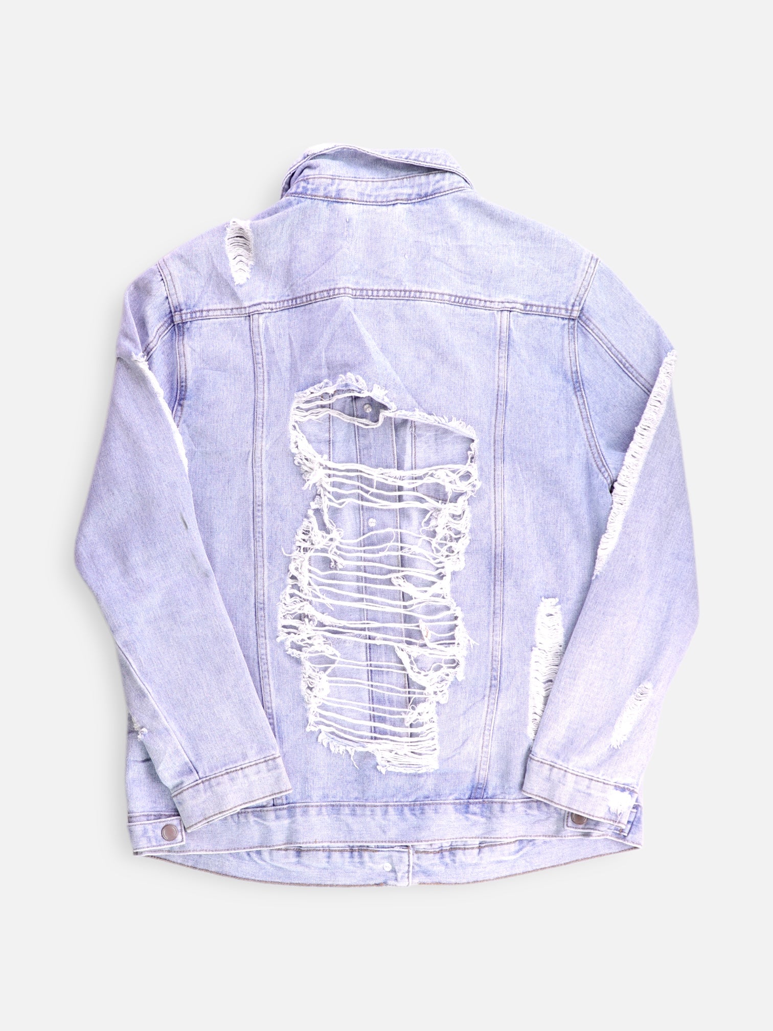 Fashionnova Chaqueta Casual Denim - Mujer - XL