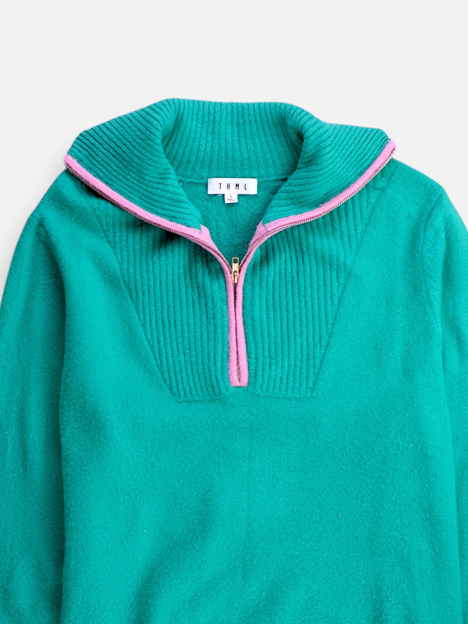 Sueter Fleece Casual - Mujer - Large