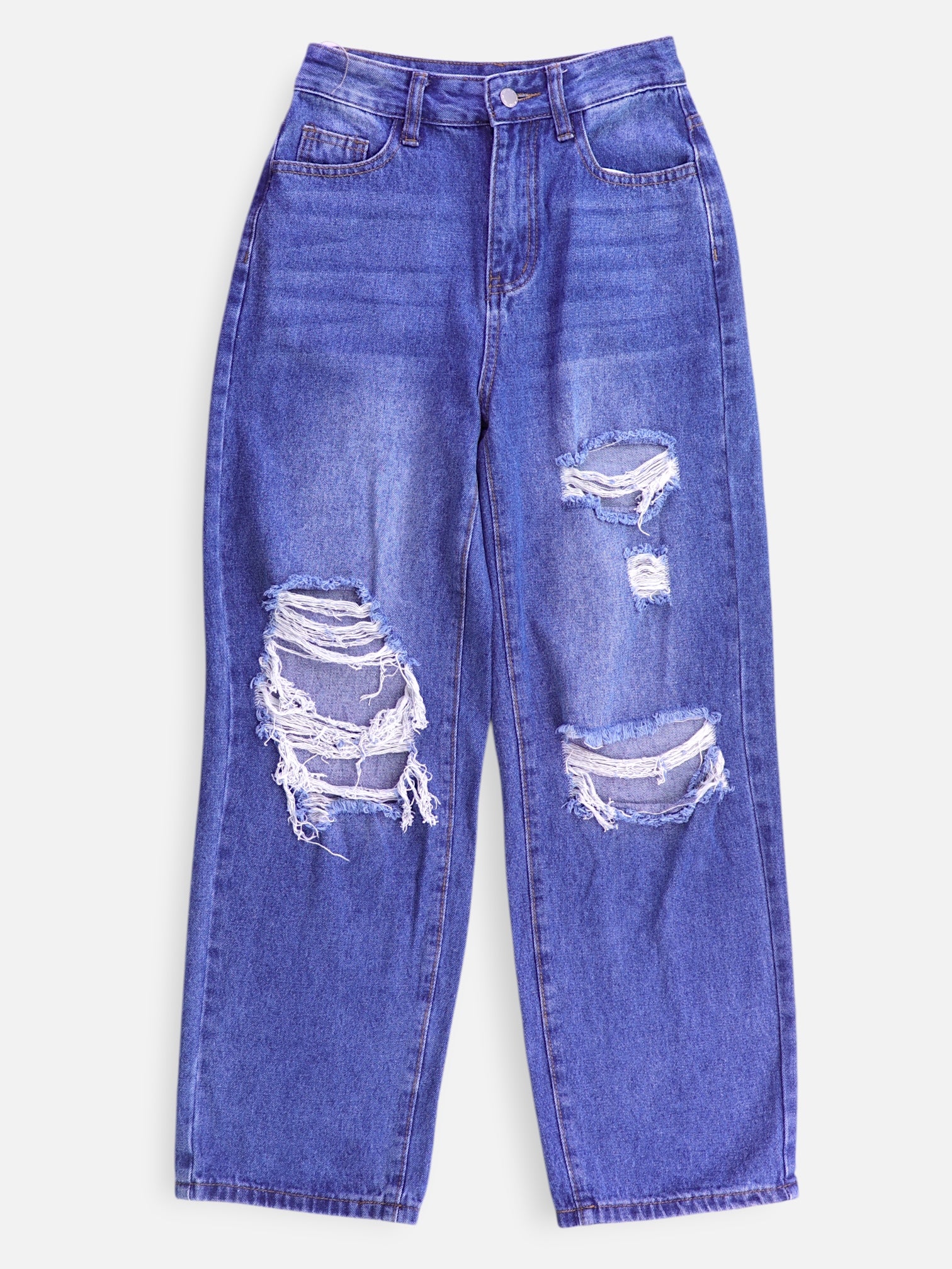 SHEIN Jean Mom Jean Denim - Mujer - 2XS
