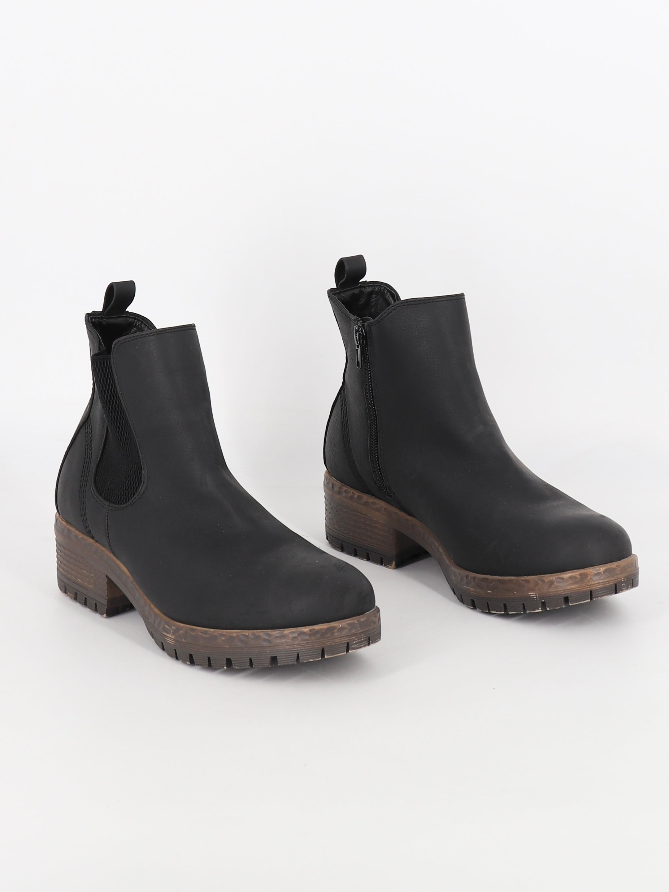 Botines Casual Cuero - Mujer - US 8.5