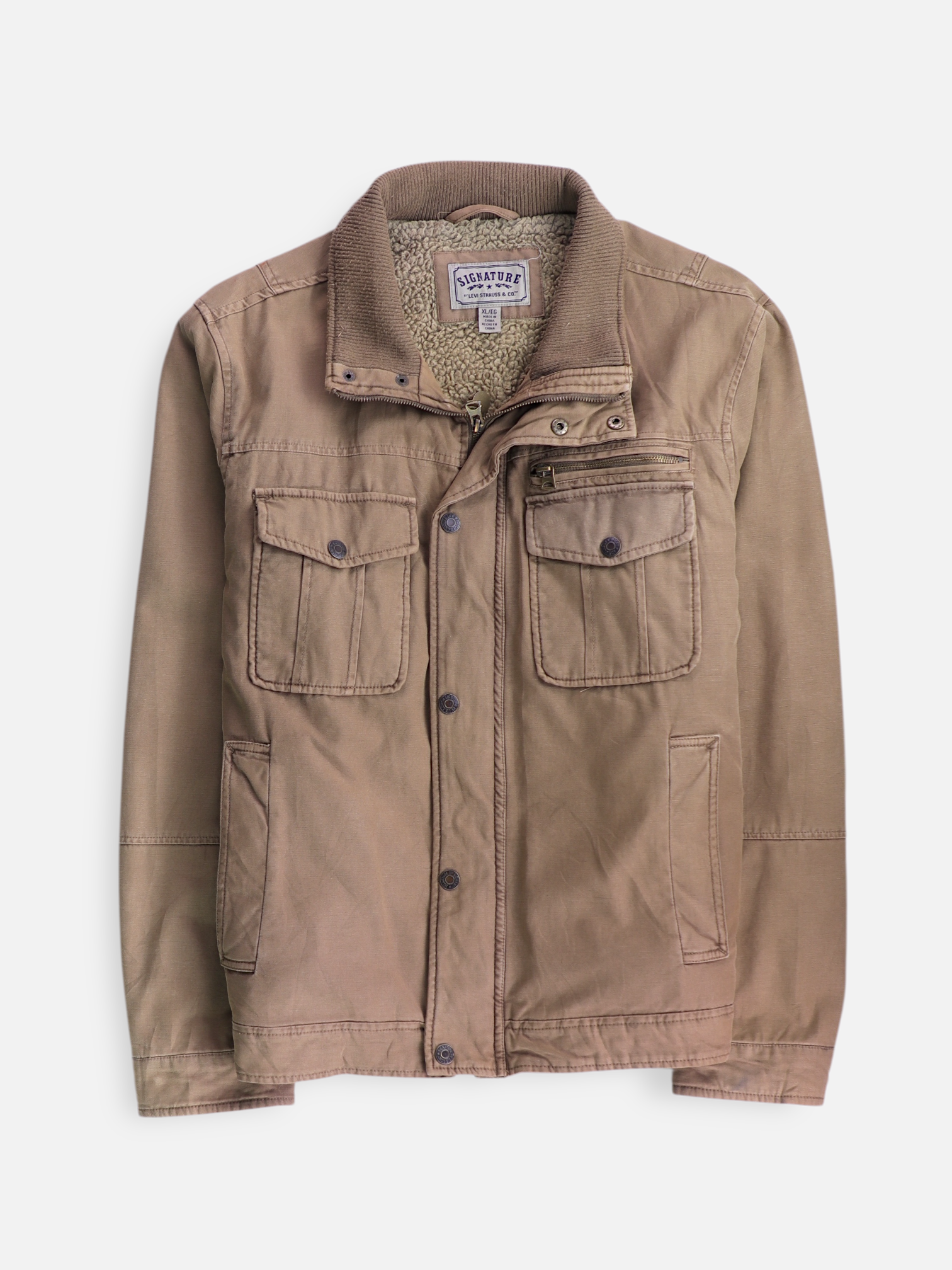 Levis Chaqueta Casual Fleece - Hombre - XL