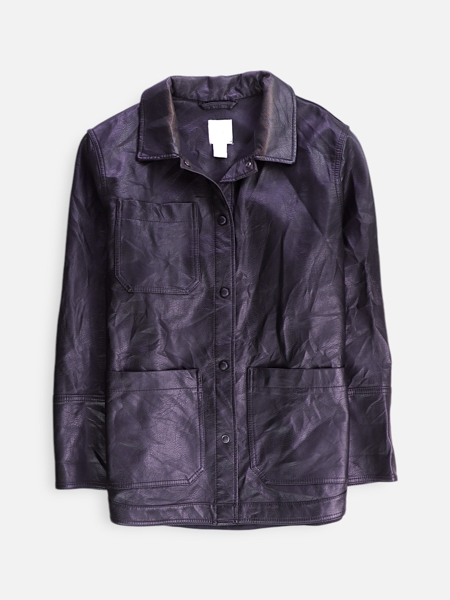 H&M Chaqueta Sobrecamisa Basic - Mujer - Medium