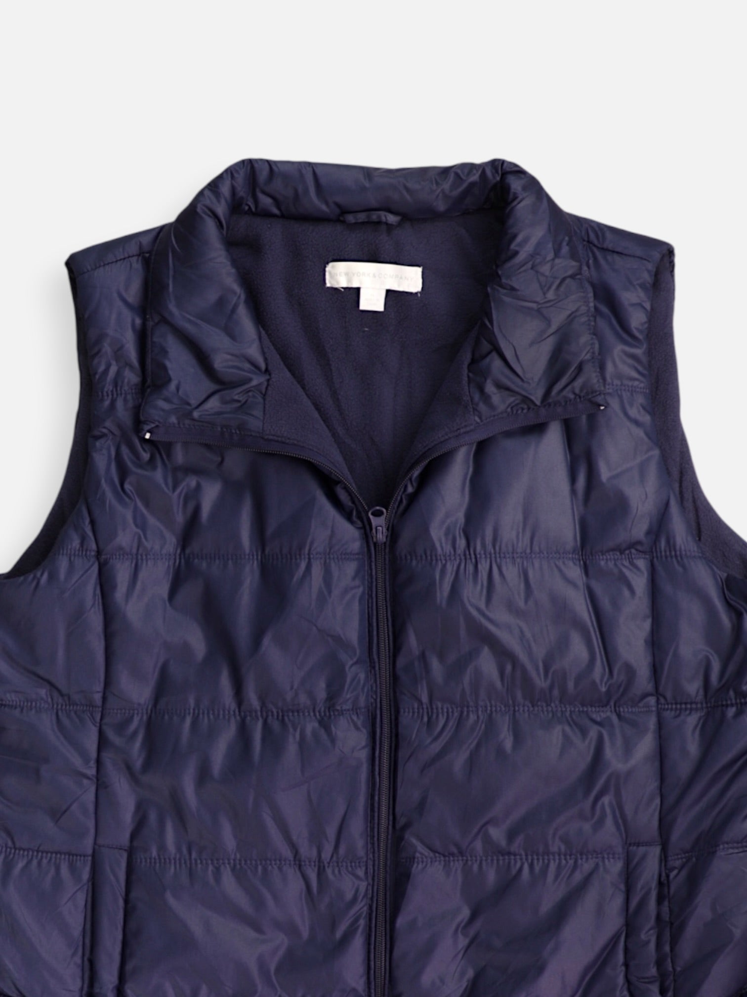 NEW YORK & COMPANY Chaleco Impermeable - Mujer - XL