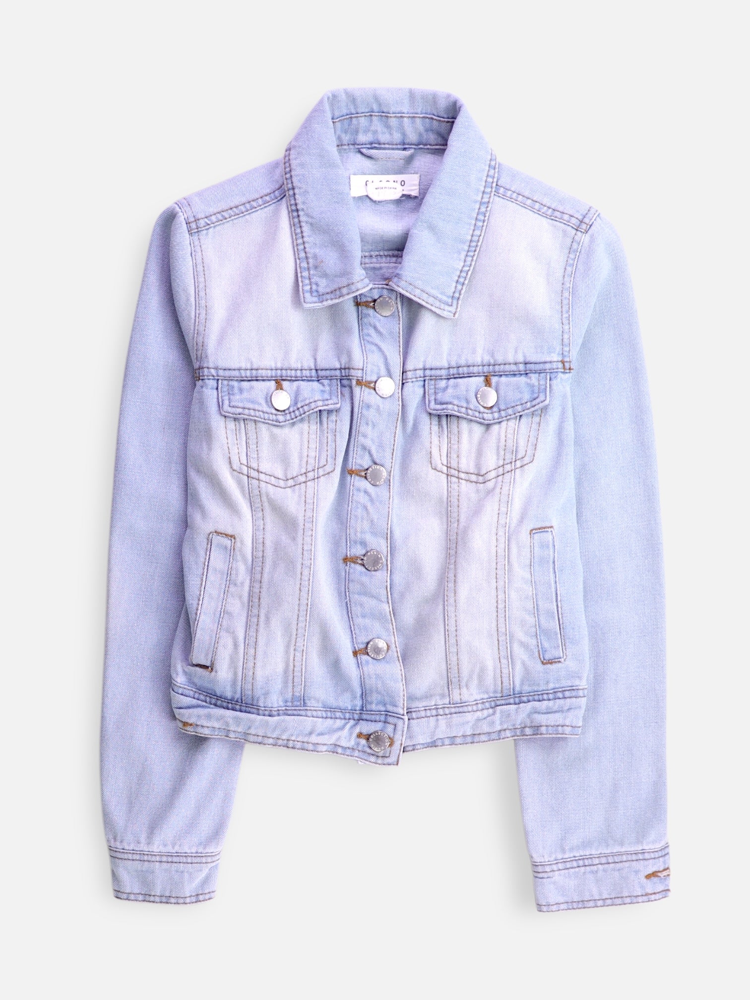 Chaqueta Denim  Crop Top - Mujer - Small