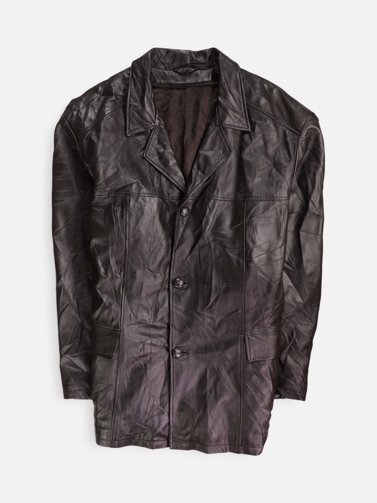 Chaqueta Casual Cuero - Hombre - N/A
