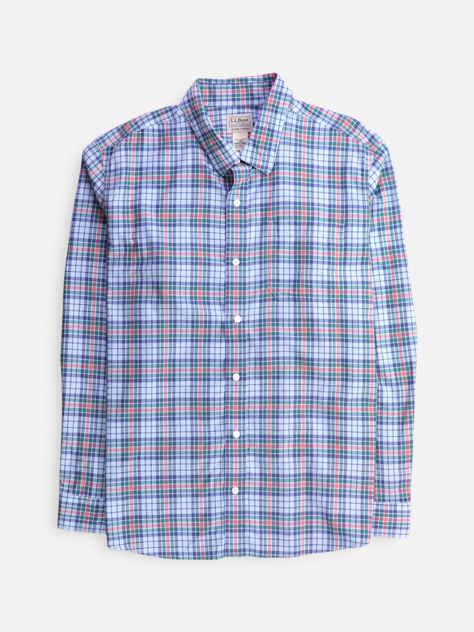 LL BEAN Camisa Casual - Hombre - Large