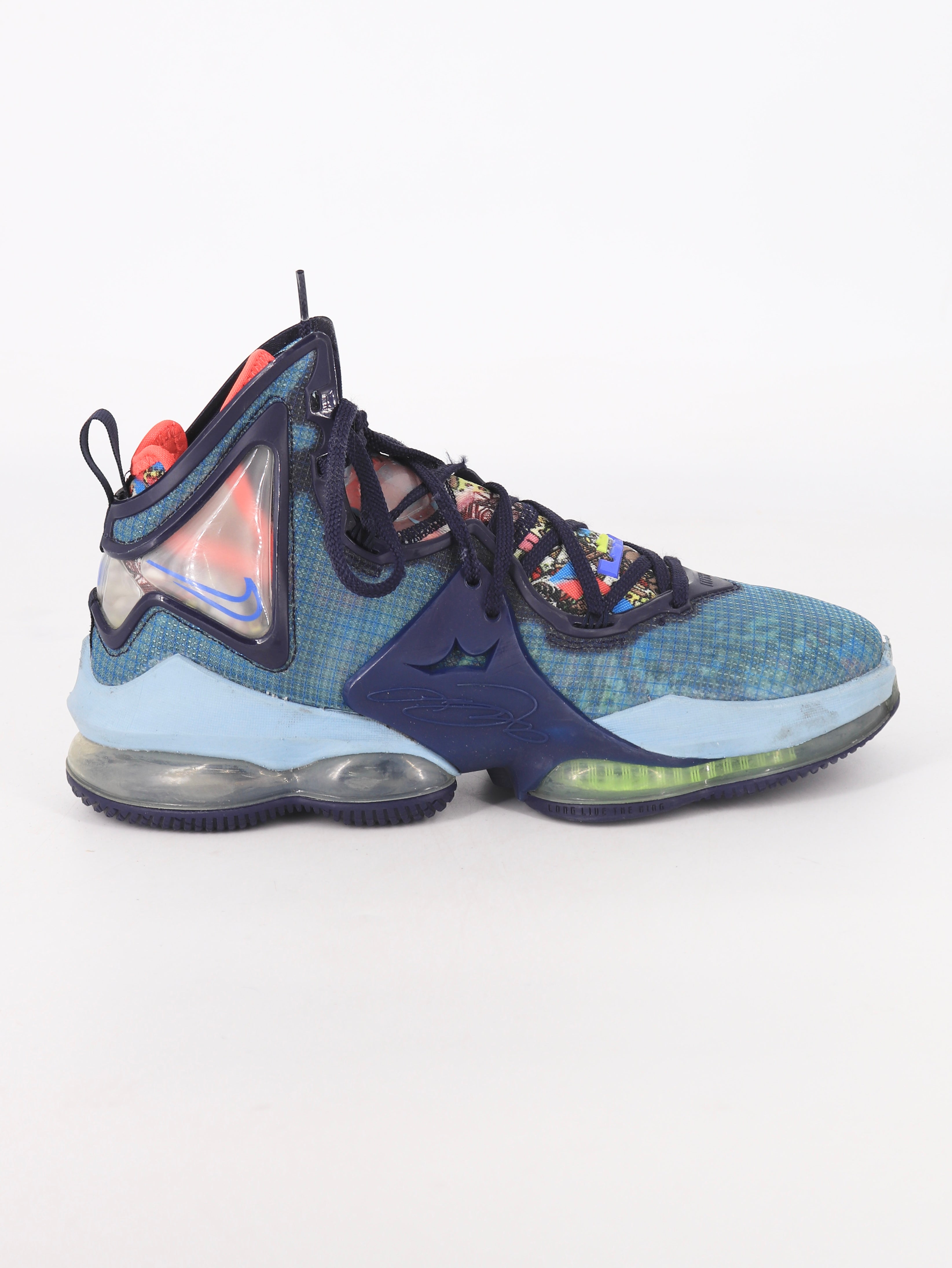 Nike Tenis LeBron 19 Fast Food Color Block - Hombre - US 9.5