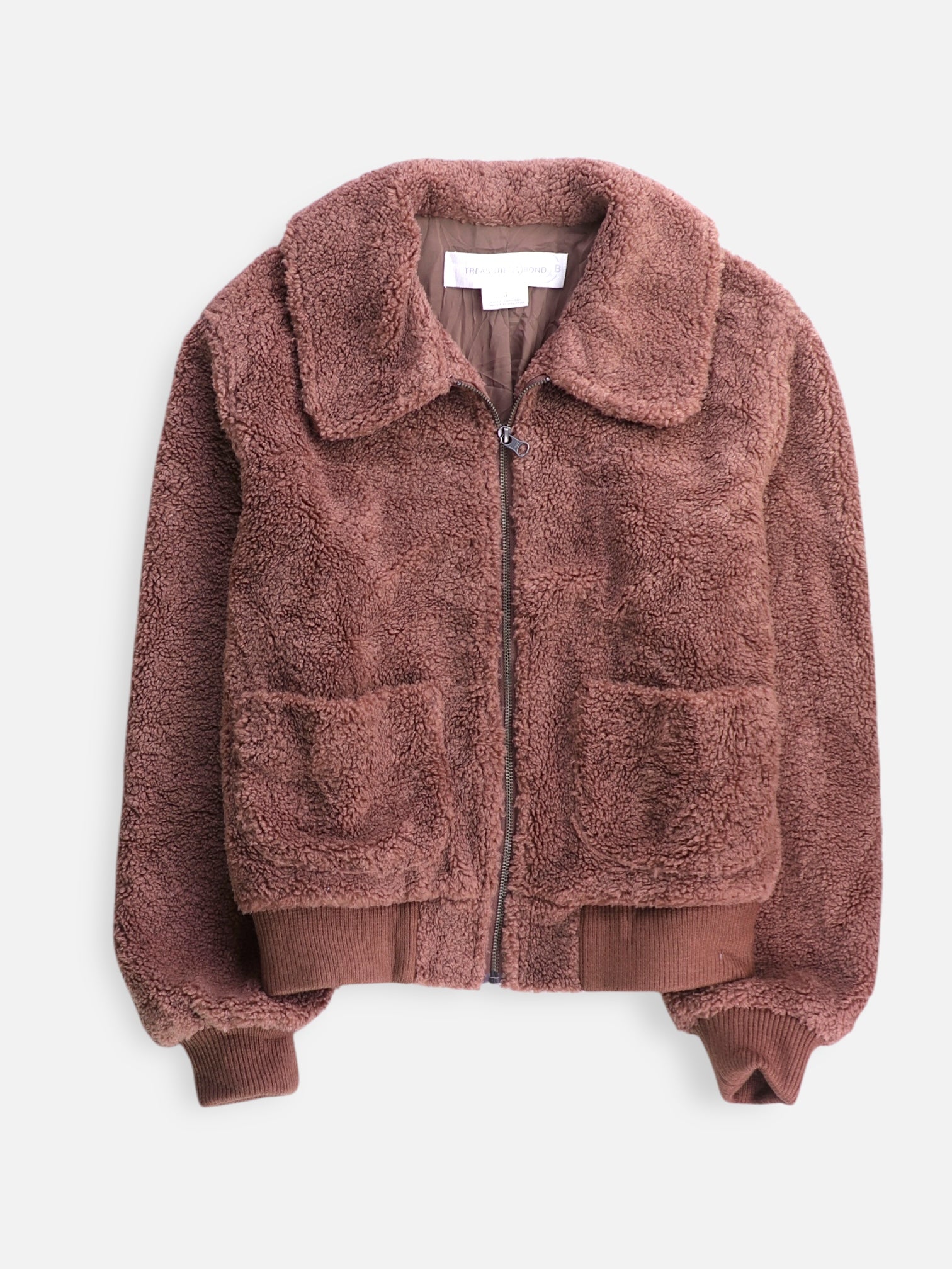 Chaqueta Casual Teddy - Mujer - Medium