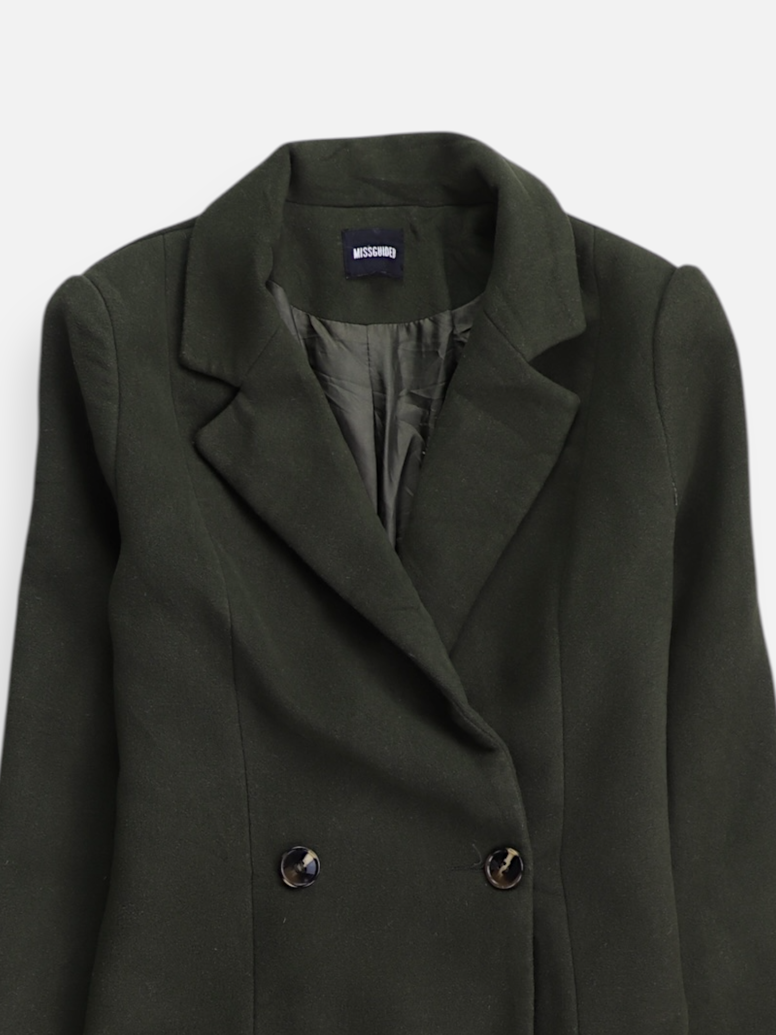 MISSGUIDED Abrigo Donble breasted trench Casual - Mujer - 8