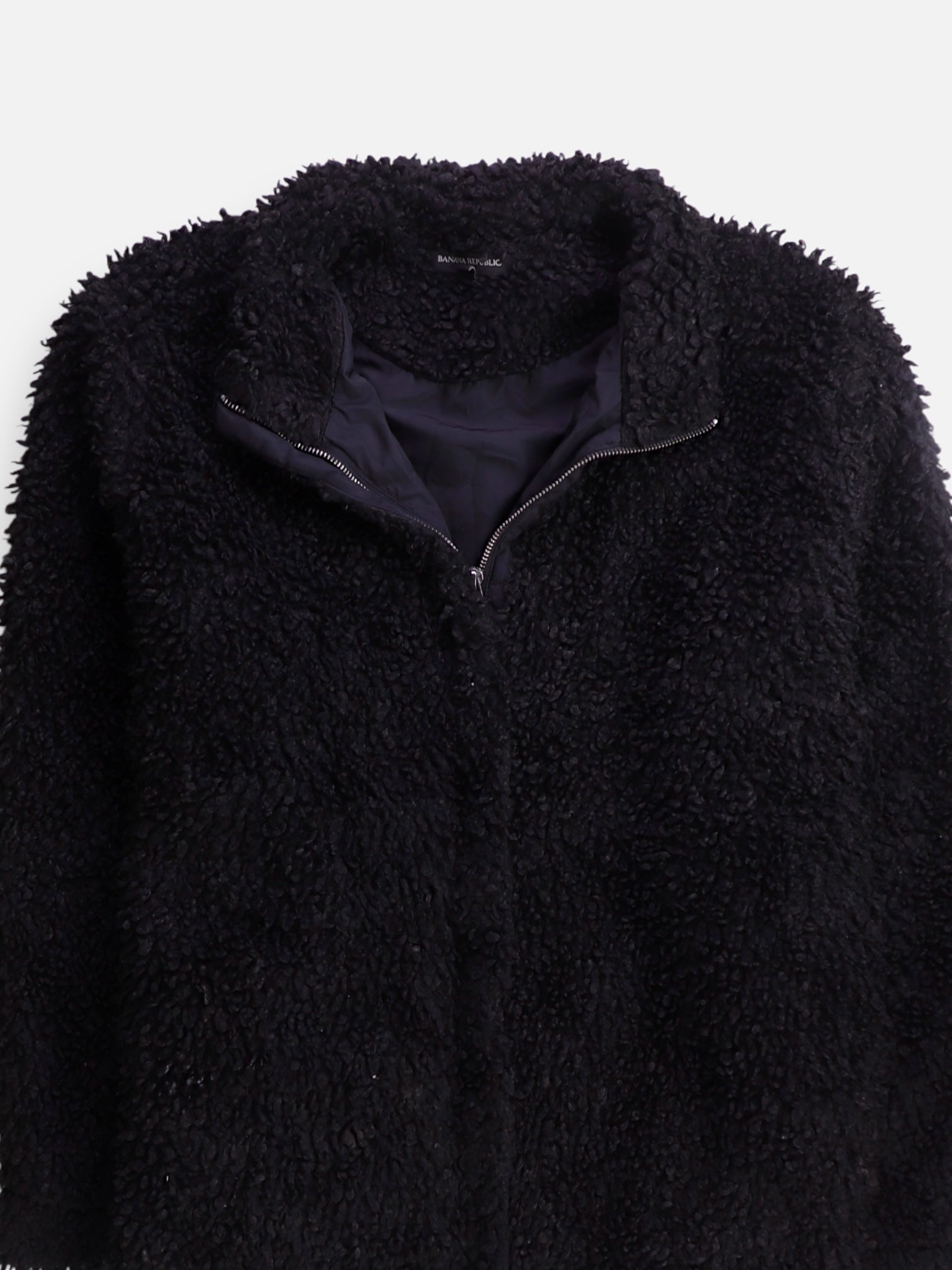 Banana Republic Chaqueta Casual Teddy - Mujer - XL