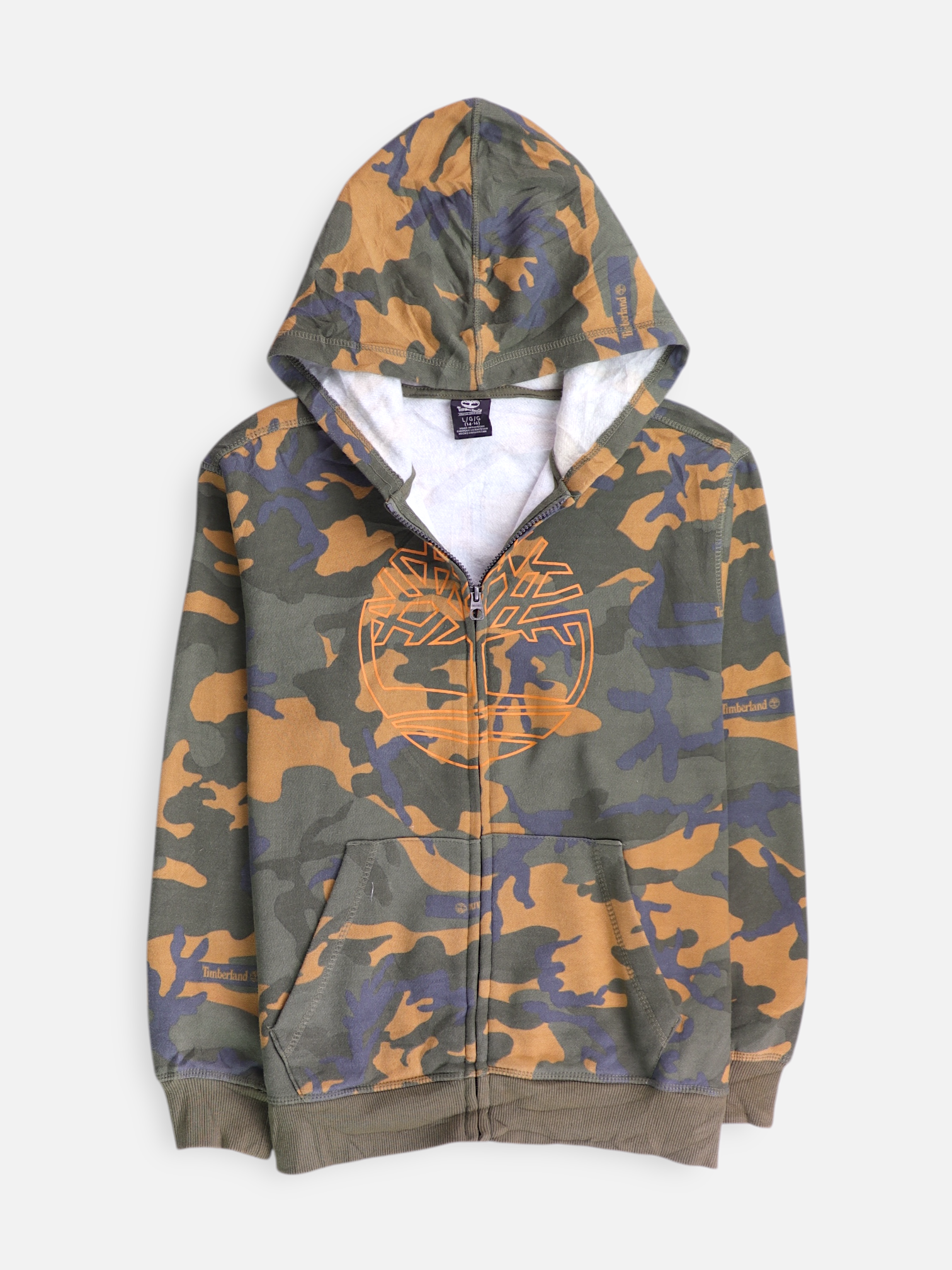 Timberland Sudadera Hoodie Deportivo - Niño - Large - 14-16Y (Años)