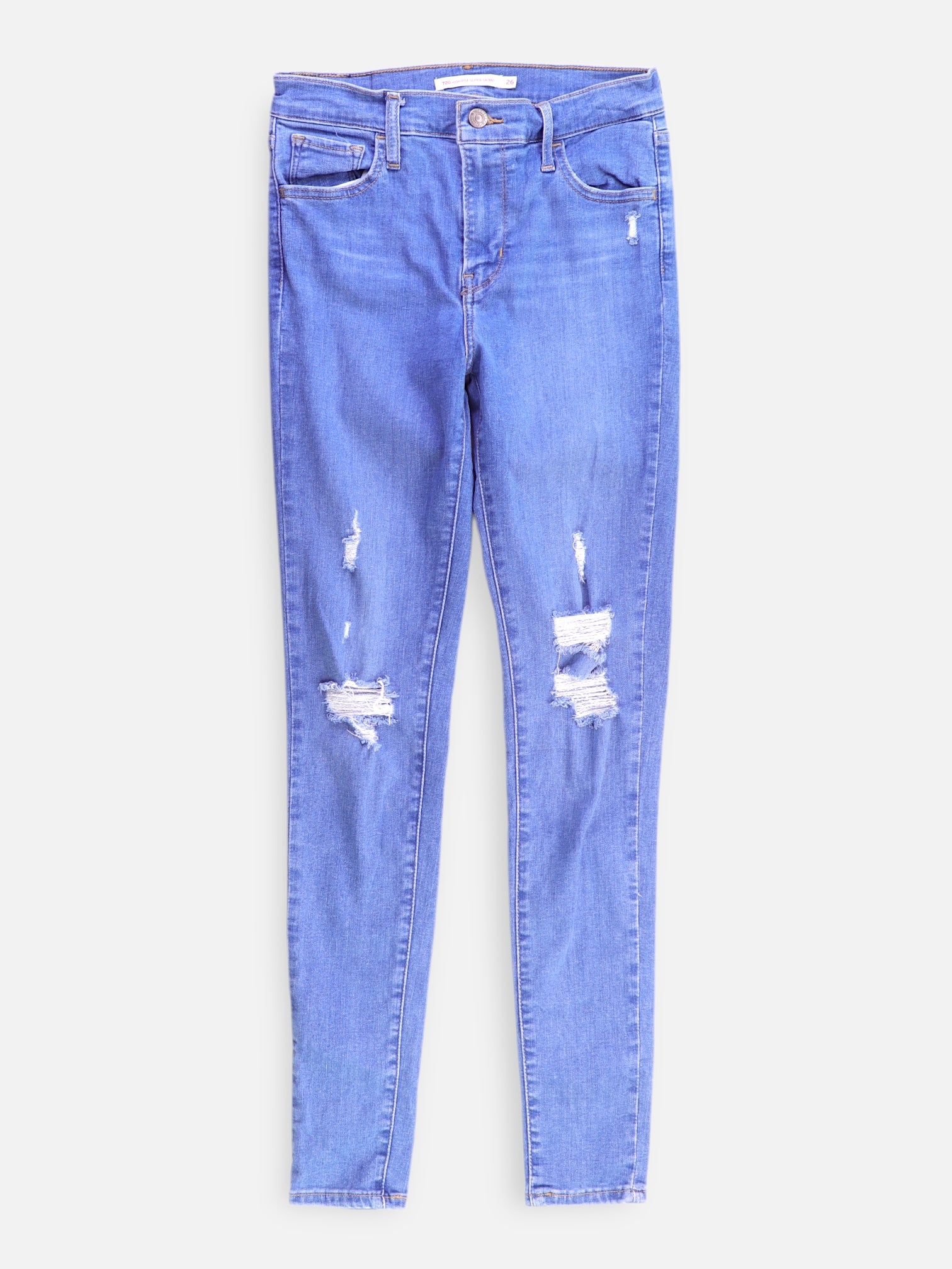 Levis Jean High Rise Skinny Fit Denim - Mujer - 26'