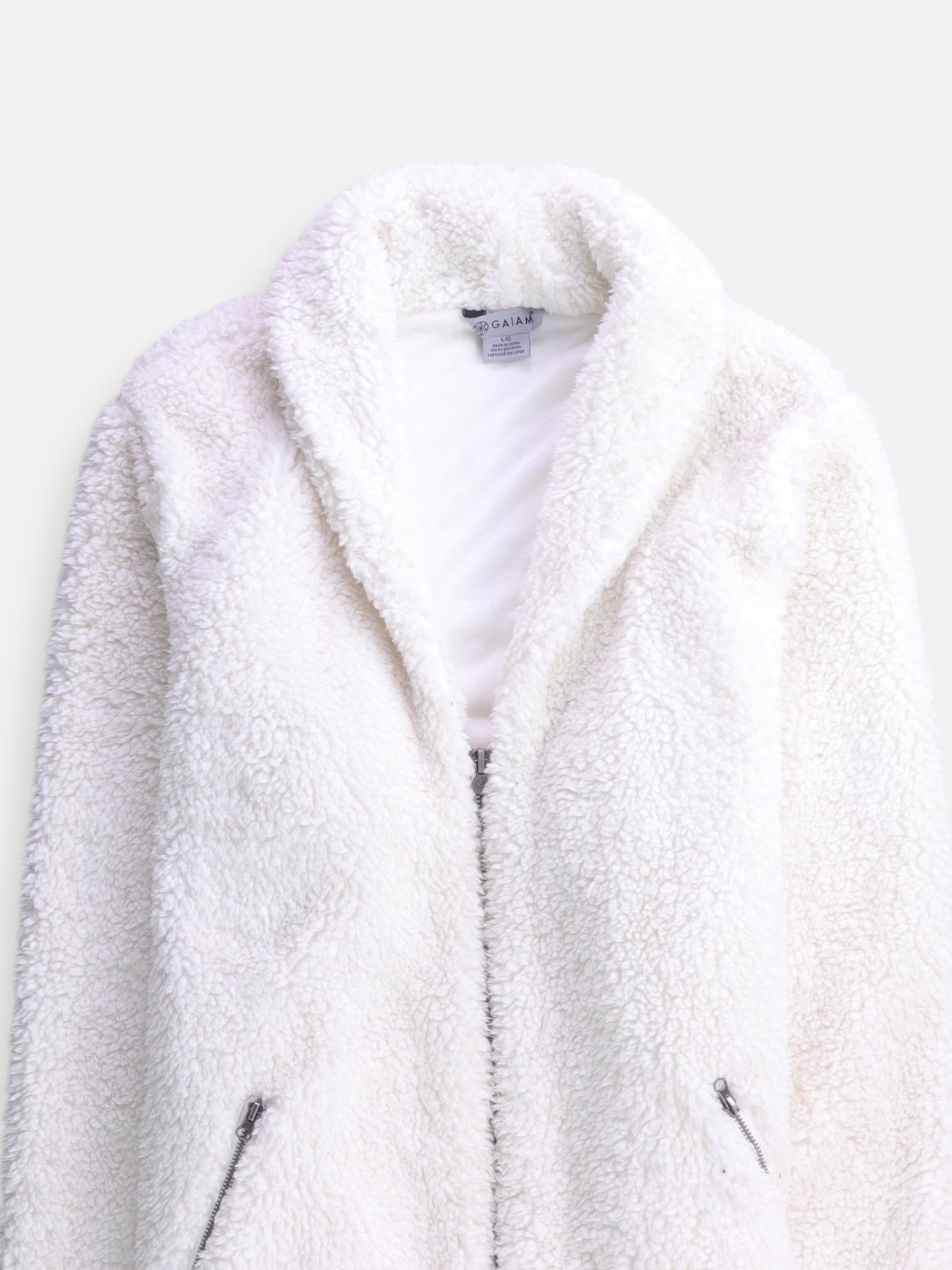 Sueter Fleece Casual - Mujer - Large