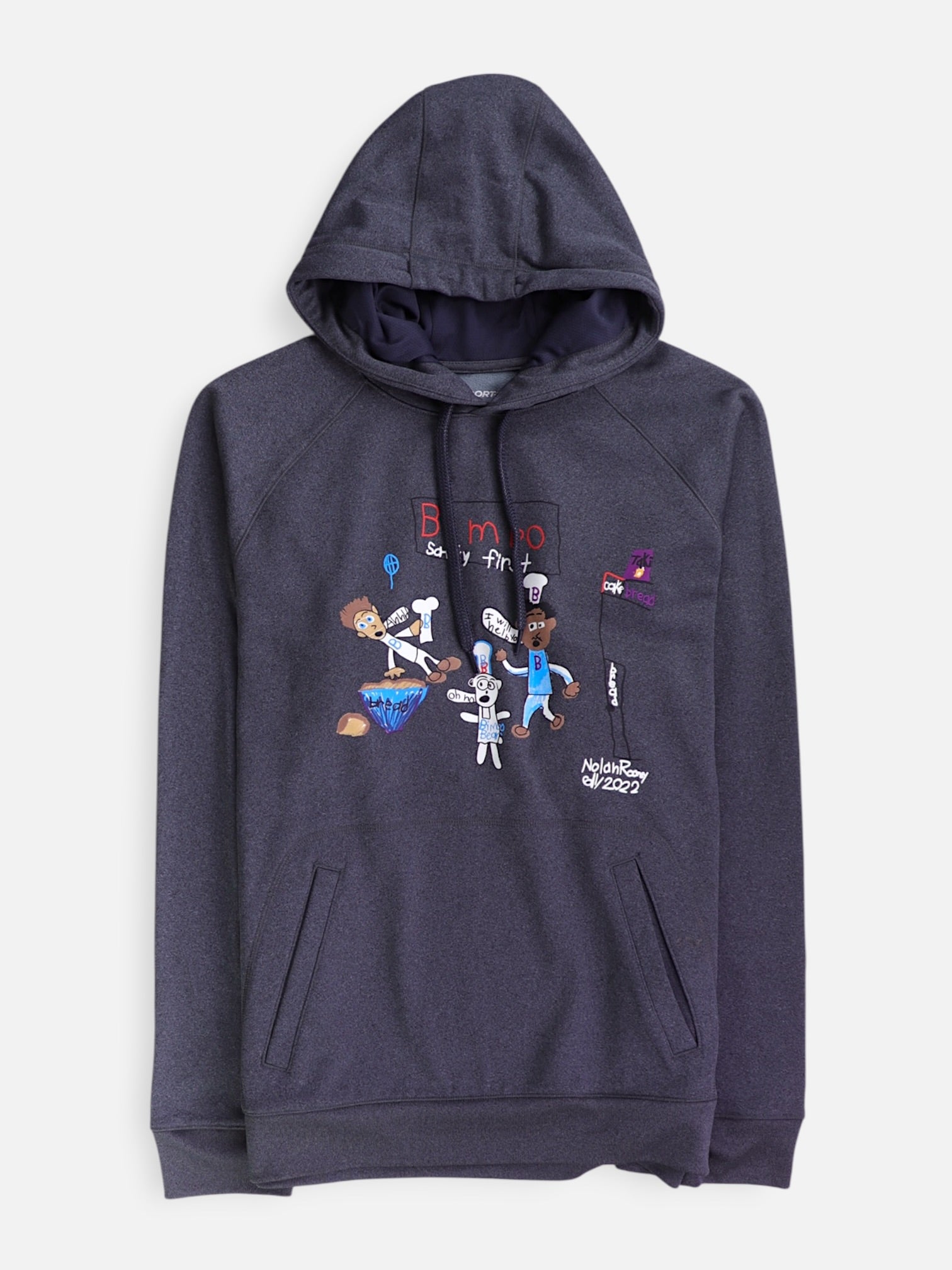 Sudadera Hoodie Animado - Hombre - Large