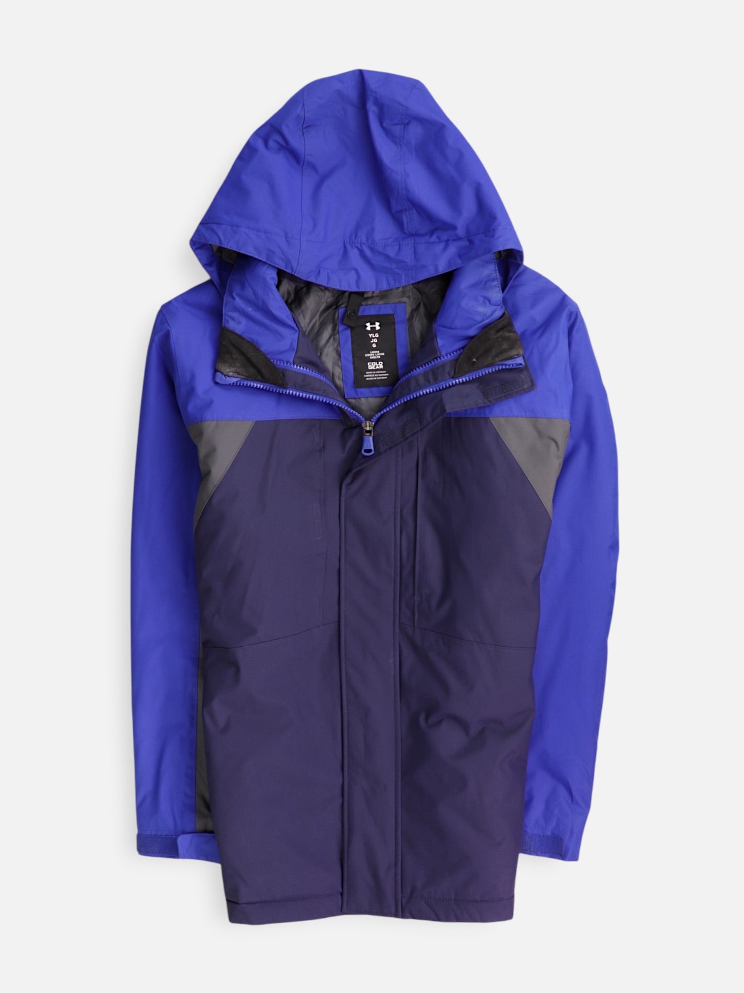 Under Armour Chaqueta Impermeable Color Block - Niño - XL - 13-15Y (Años)