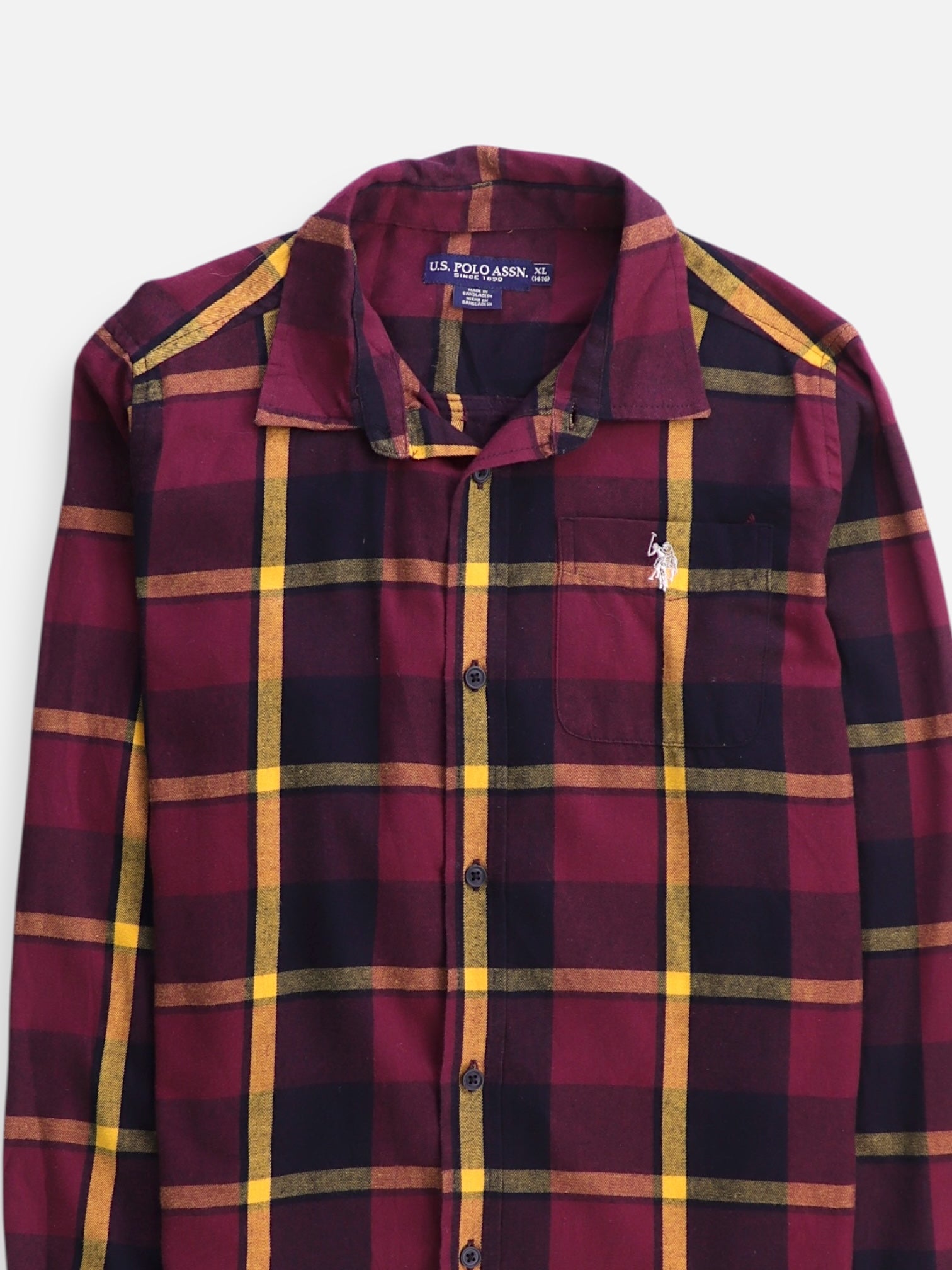 US Polo ASSN Camisa Casual - Niño - XL - 14-16Y (Años)