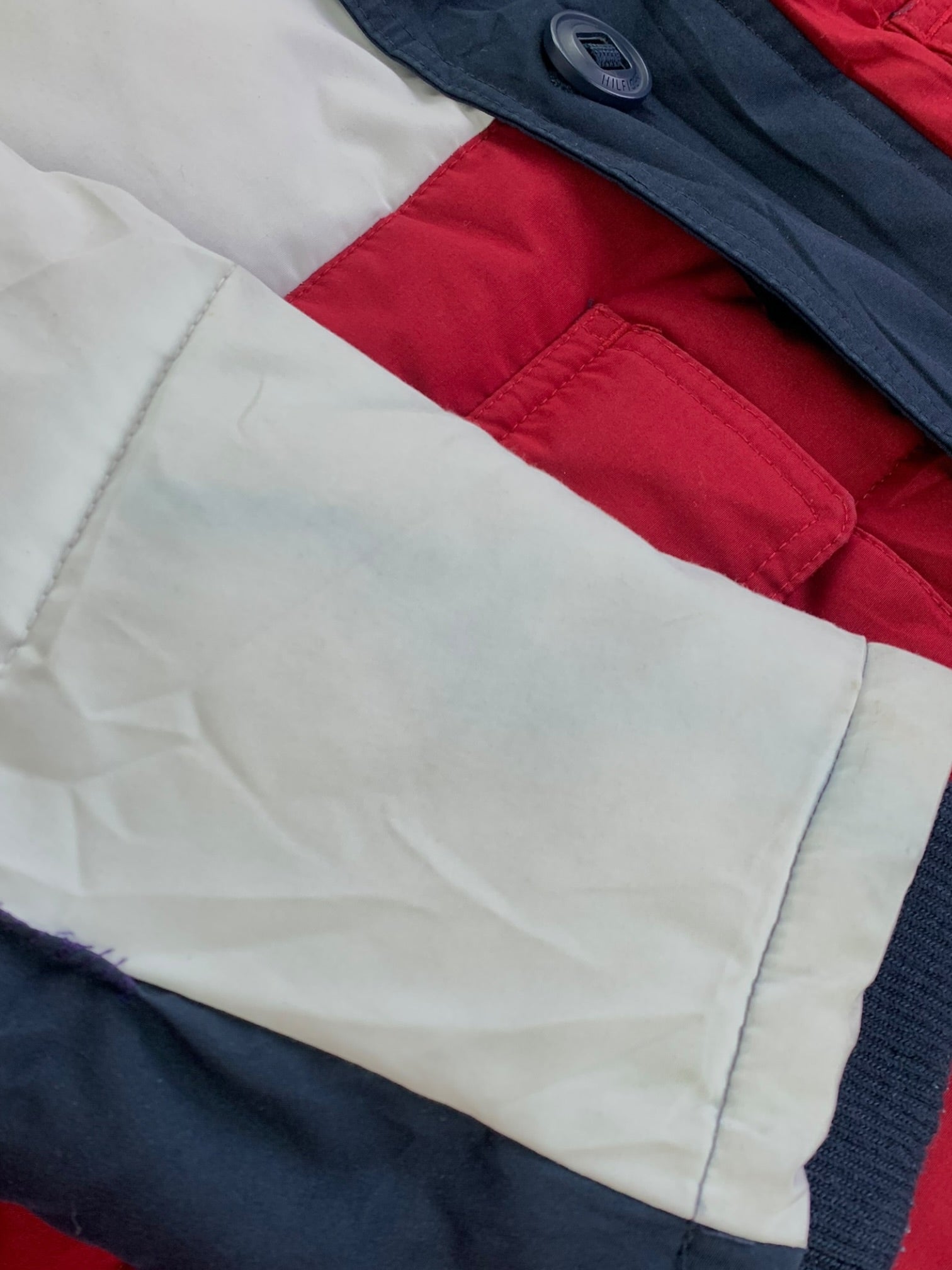 Tommy Hilfiger Chaqueta Puffer Color Block - Hombre - Medium