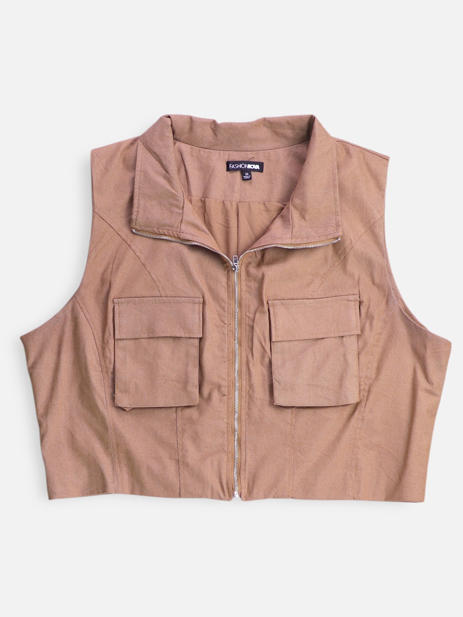 Fashionnova Chaleco Cargo - Mujer - 2XL