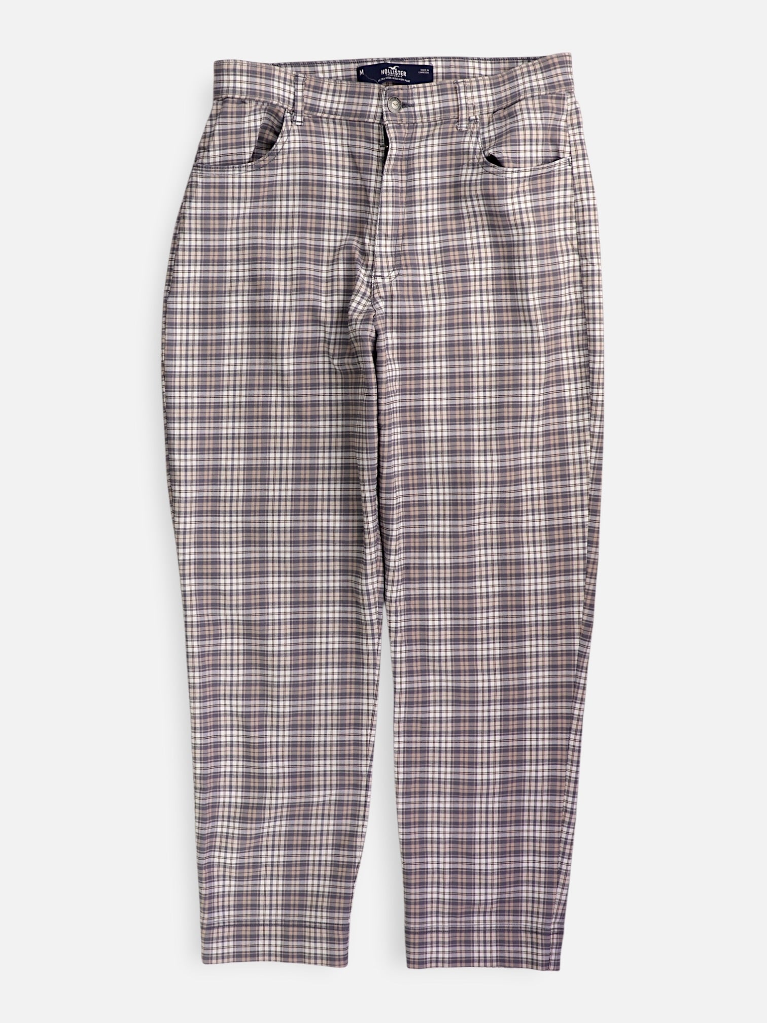 Hollister Pantalon Regular Fit Casual - Mujer - Medium