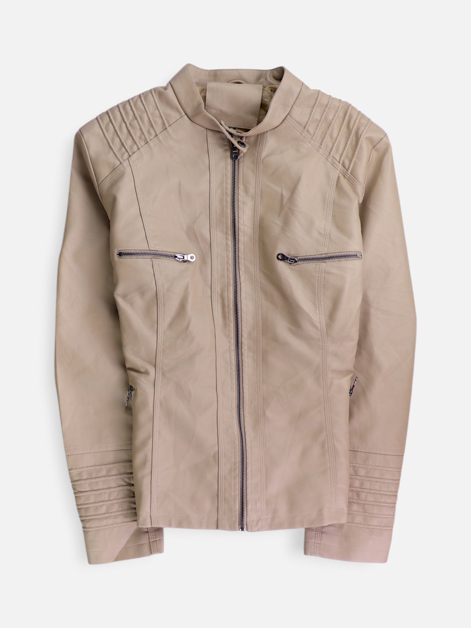 Chaqueta Casual Cuero - Mujer - 4XL