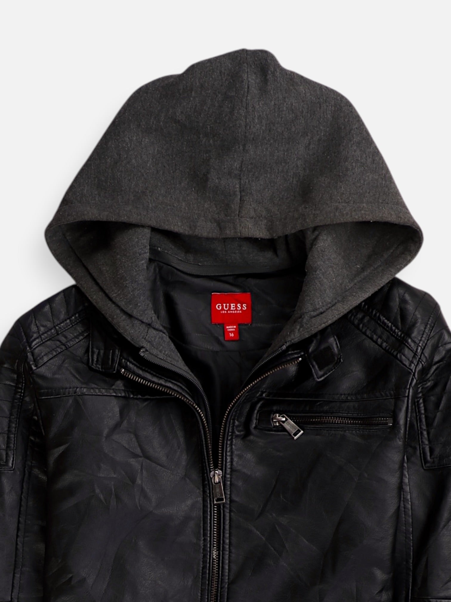 Guess Chaqueta Casual Cuero - Niño - N/A -  15-16Y (Años)